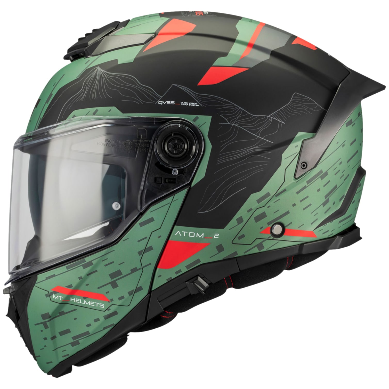 MT MT Atom 2 SV - Highlands Matt Green / Red