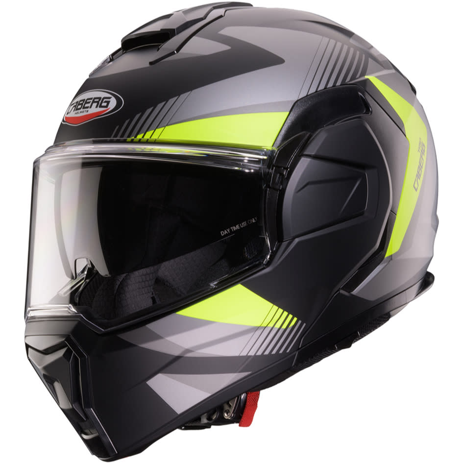 Caberg Caberg Trip - Lunar Matt Black / Grey / Fluo Yellow