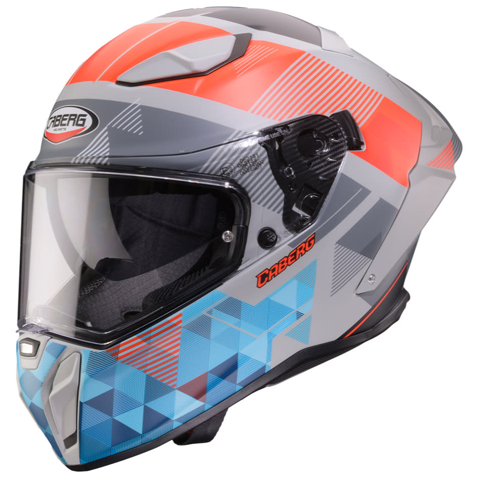 Caberg Caberg Drift Evo II - Prism Matt Grey / Fluo Red / Blue