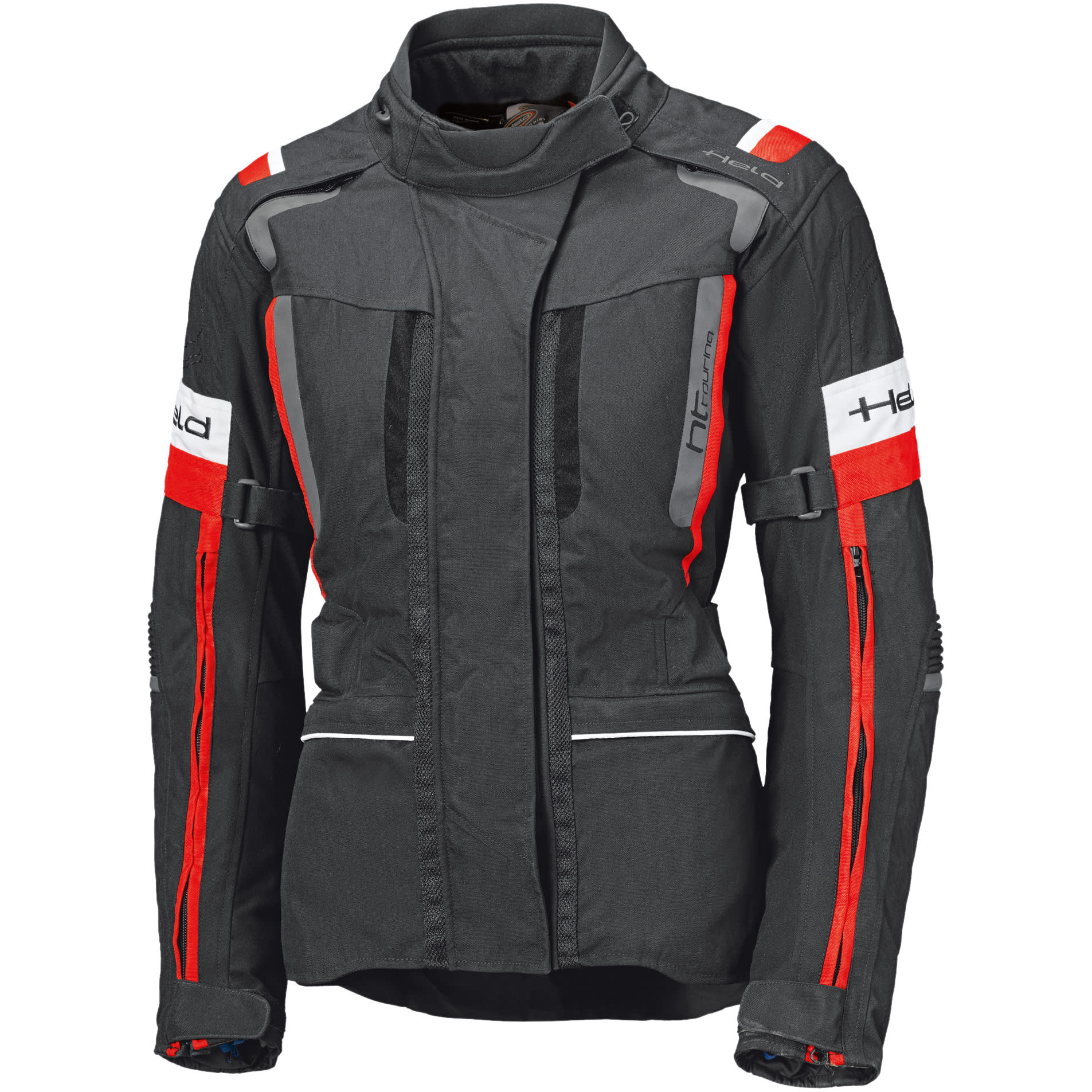 Held Held Ladies 4-Touring II Textile Jacket - Black / Red
