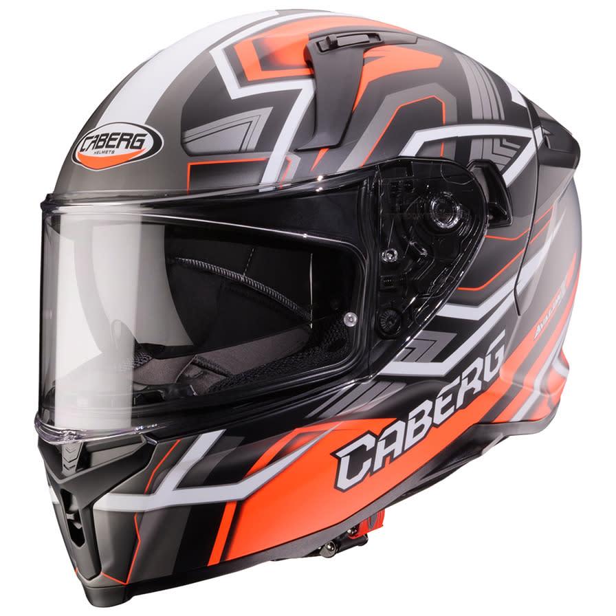 Caberg Caberg Avalon X - Brama Matt Black / Fluo Red / Anthracite