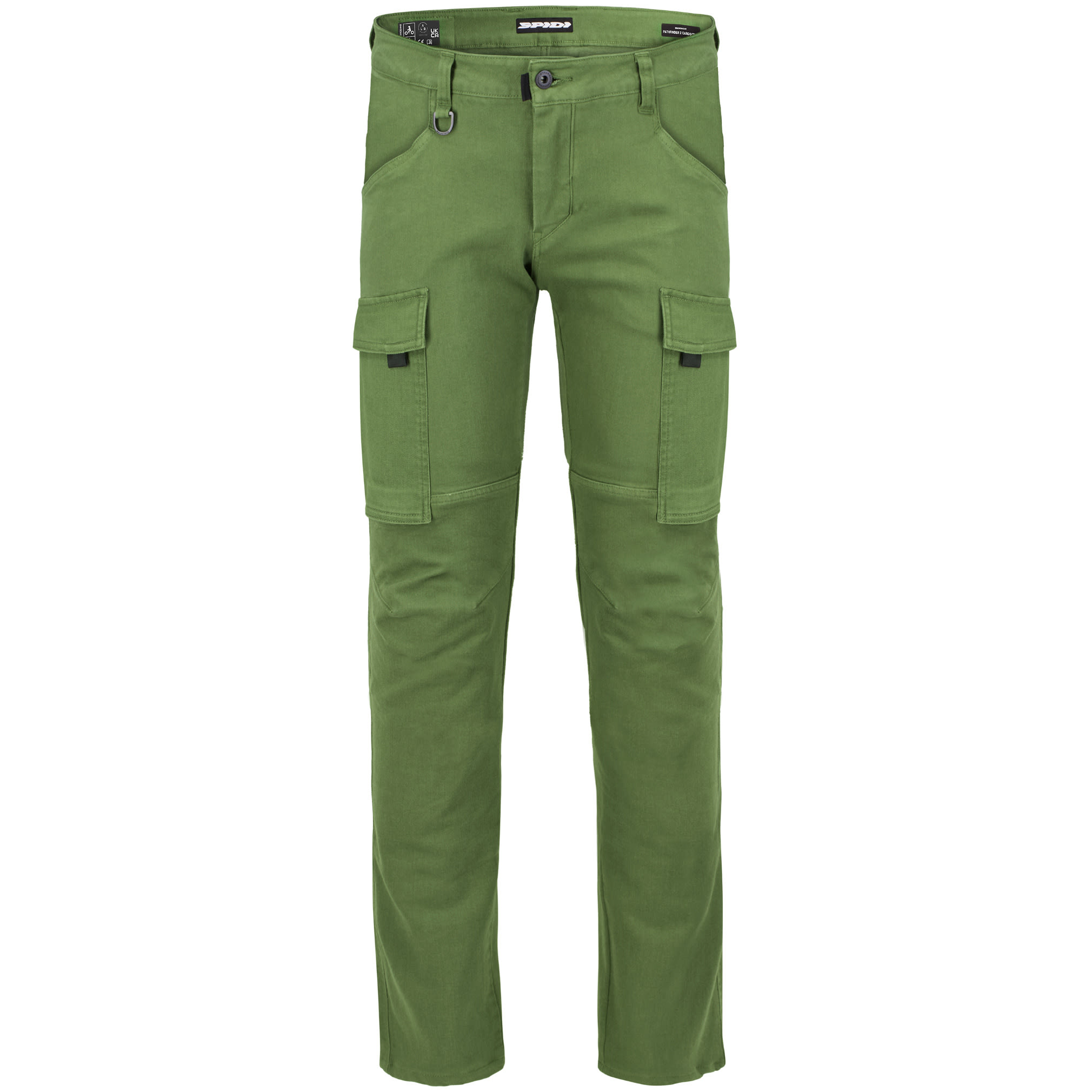 Spidi Spidi Pathfinder 2 Cargo Tech 'AA' Textile Trousers - Forest Green