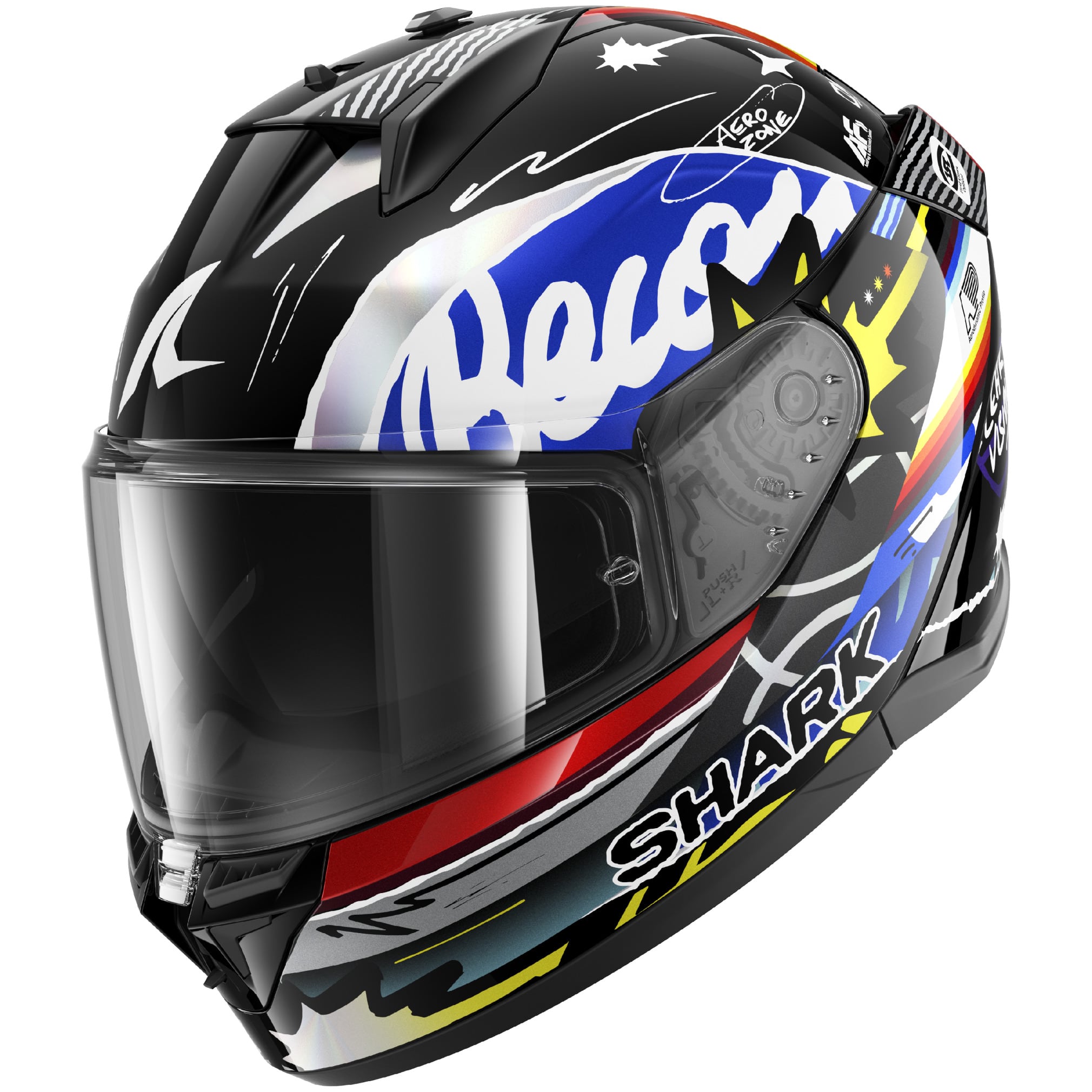Shark Shark D-Skwal 3 - Streetrush Black / Blue / Pearl