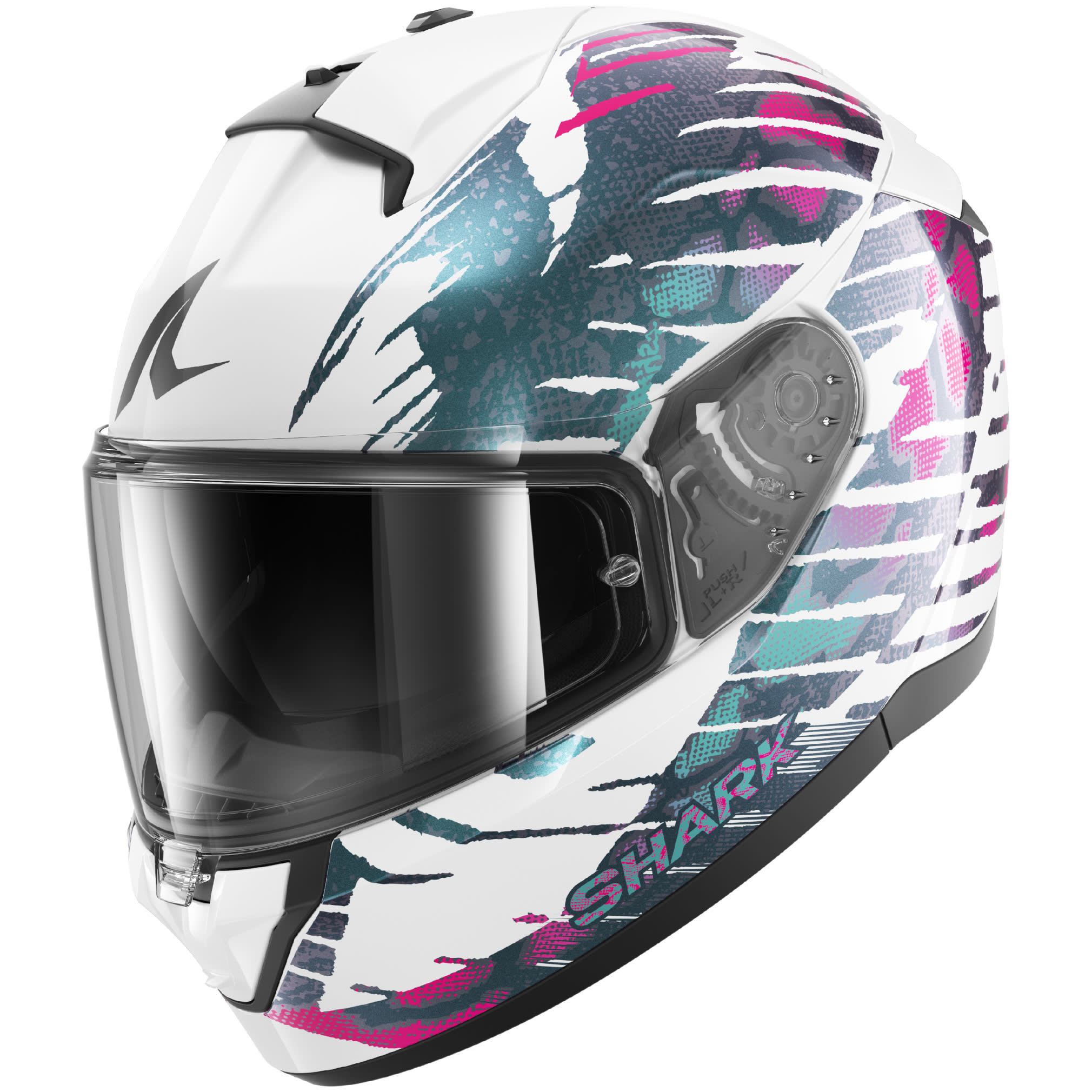 Shark Shark Ridill 2 - Reptaia White / Violet / Pearl