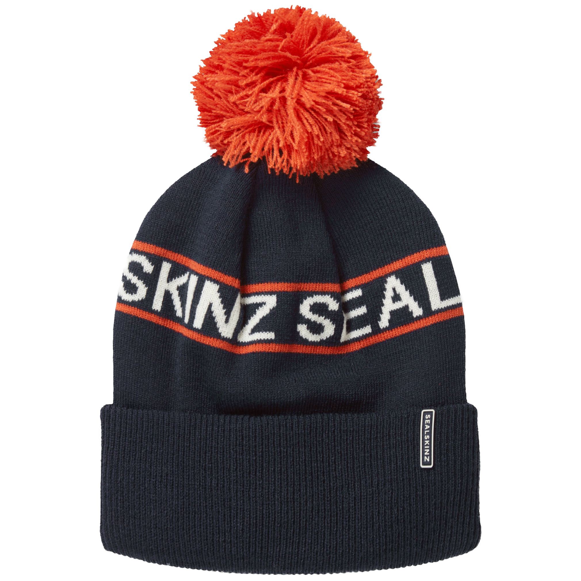 Sealskinz Sealskinz Heacham Waterproof Bobble Hat - Navy