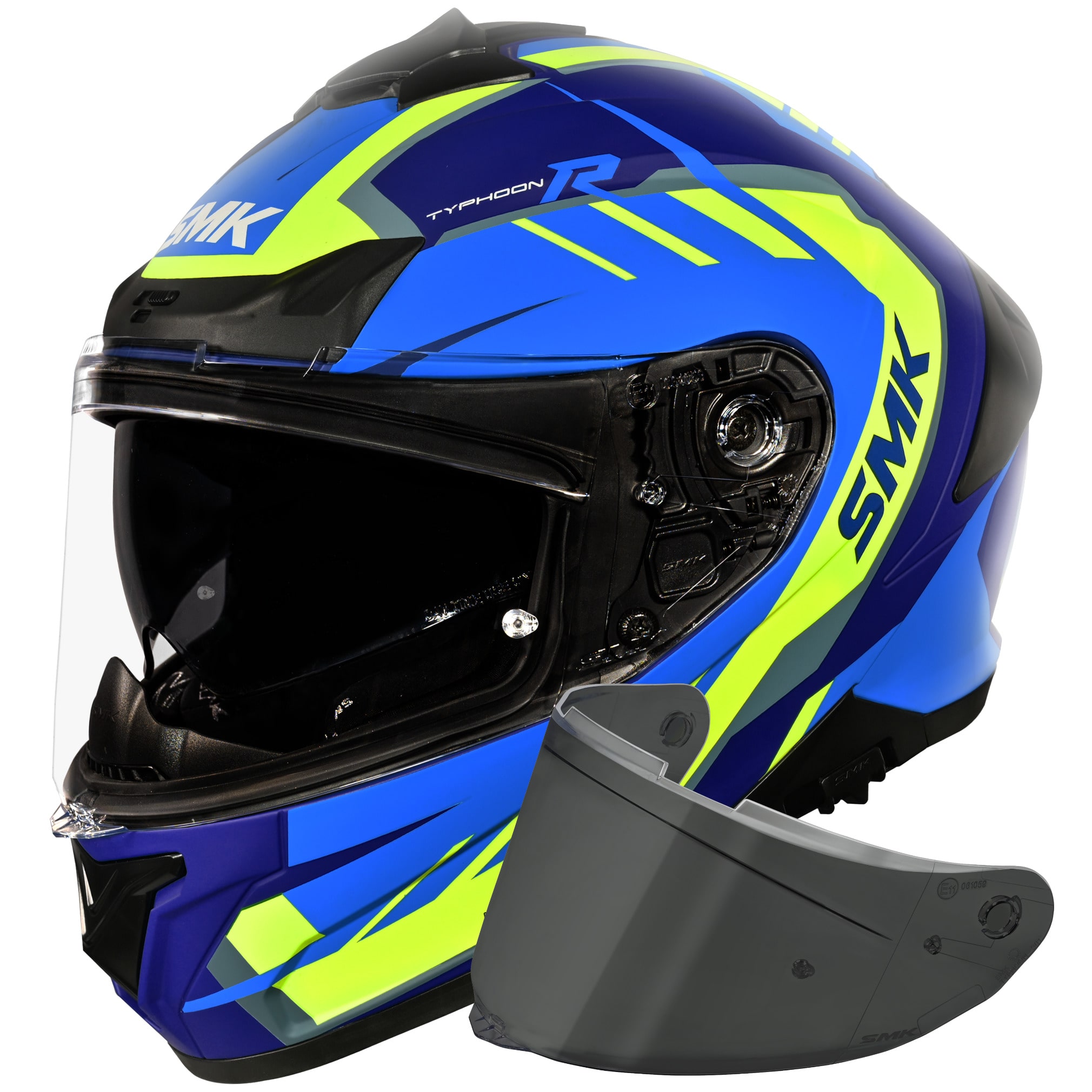 SMK SMK Typhoon - Aerot Blue / Purple / Yellow