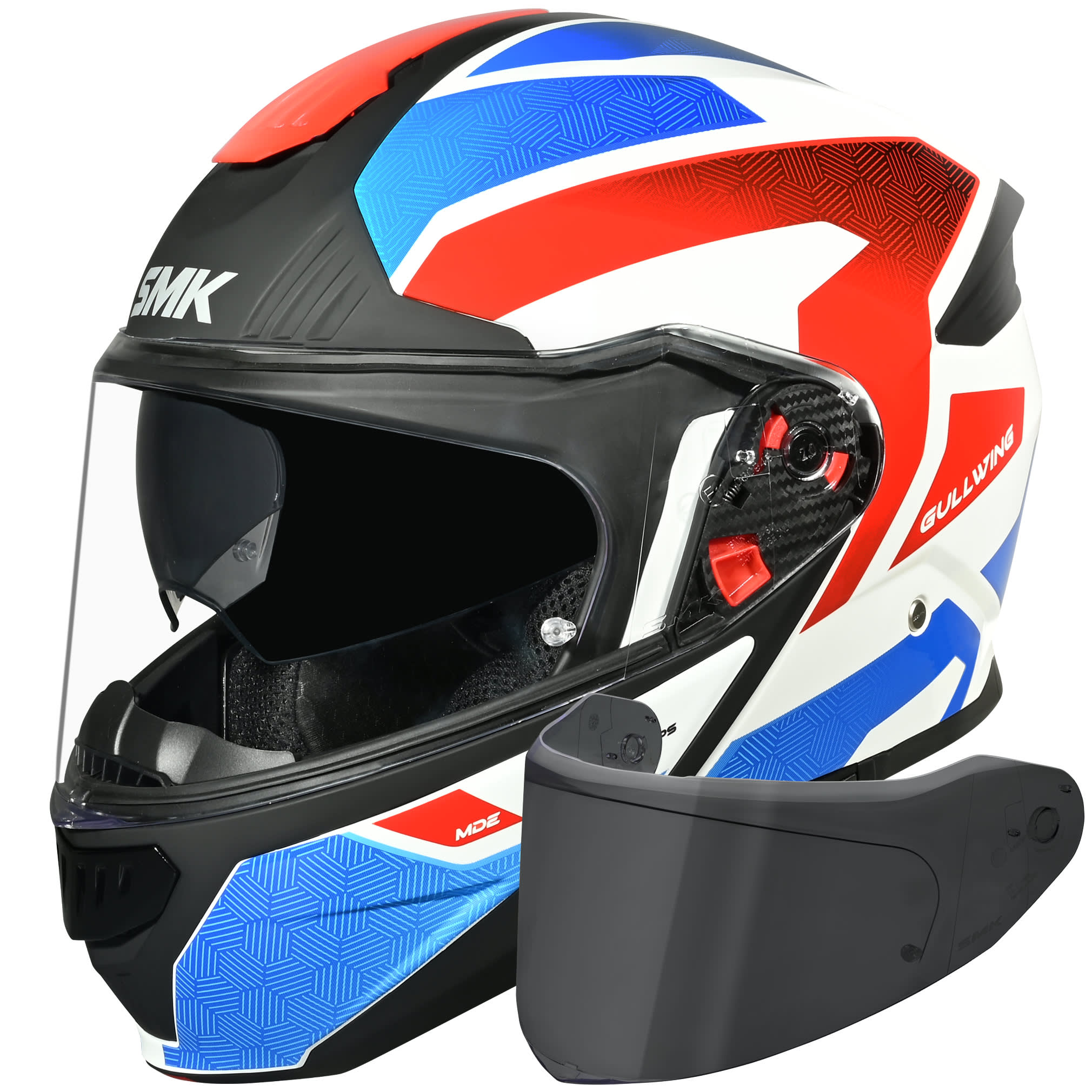 SMK SMK Gullwing - V2 Sonic White / Blue / Red