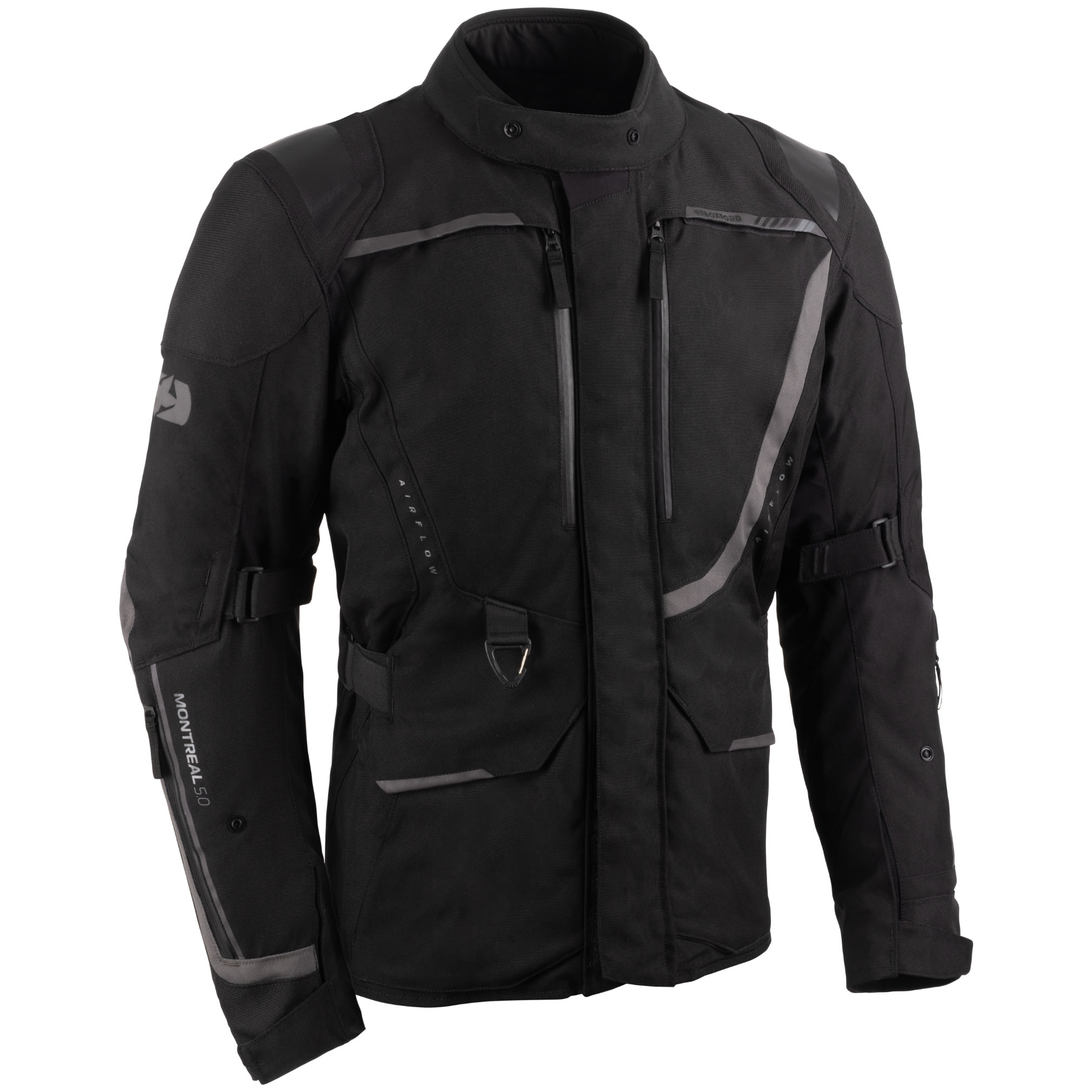 Oxford Clothing Oxford Montreal 5.0 Textile Jacket - Stealth Black