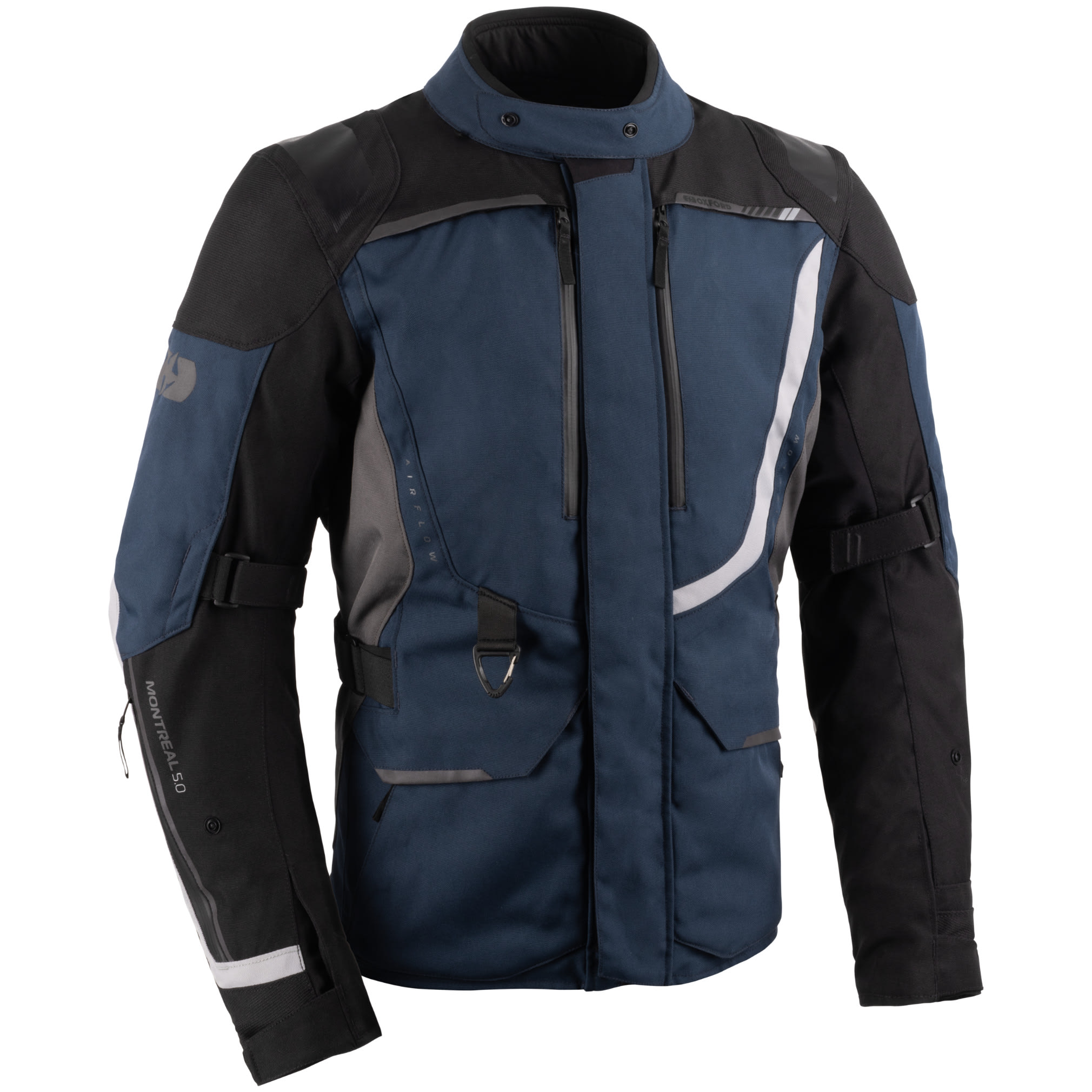 Oxford Clothing Oxford Montreal 5.0 Textile Jacket - Blue / Black / Grey