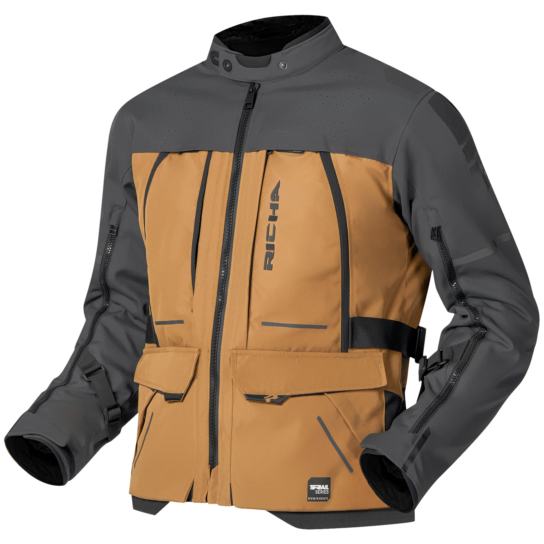 Richa Richa Infinity 3 Adventure Textile Jacket - Brown / Grey