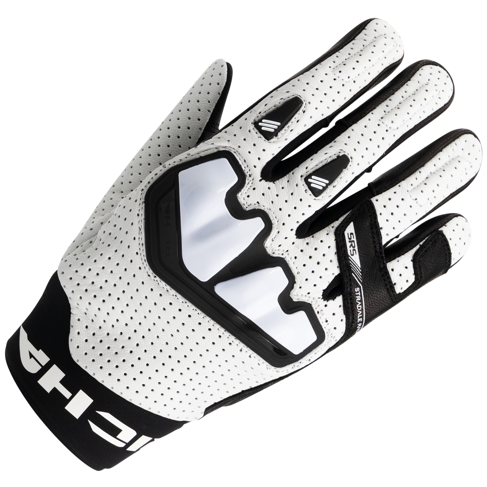 Richa Richa Stradale AP-X Leather Gloves - Black / White