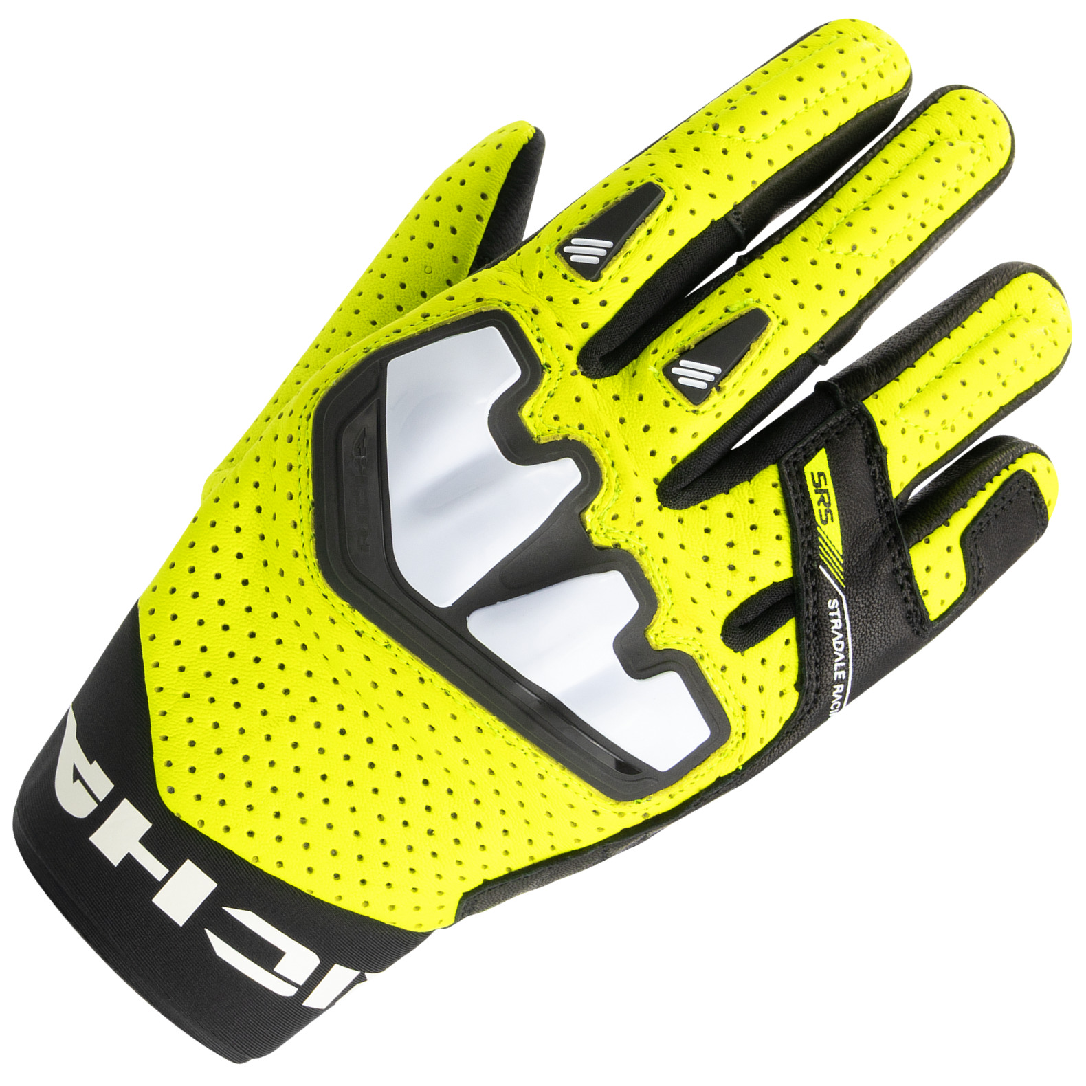 Richa Richa Stradale AP-X Leather Gloves - Black / Yellow