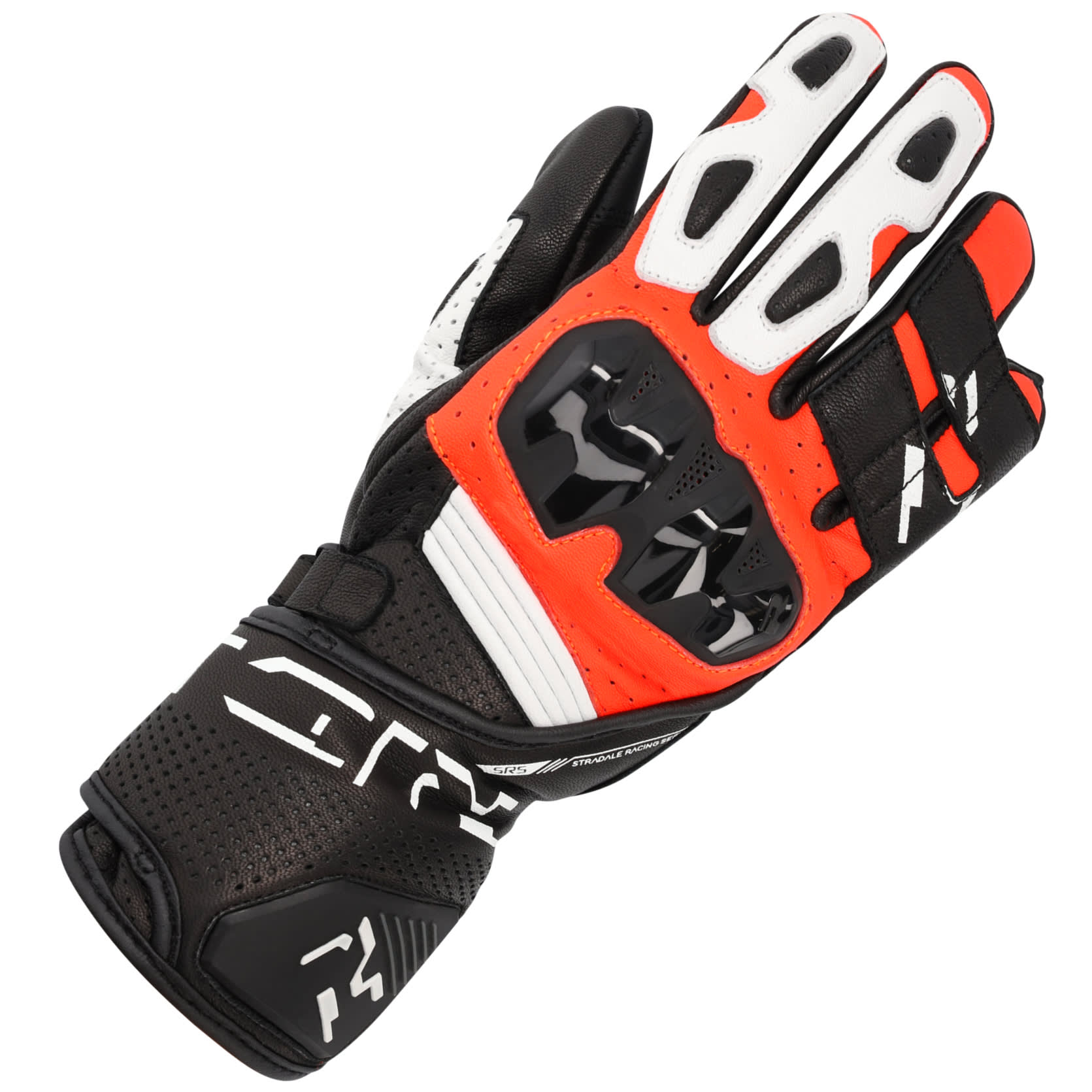 Richa Richa RS-86 Leather Gloves - Black / Red
