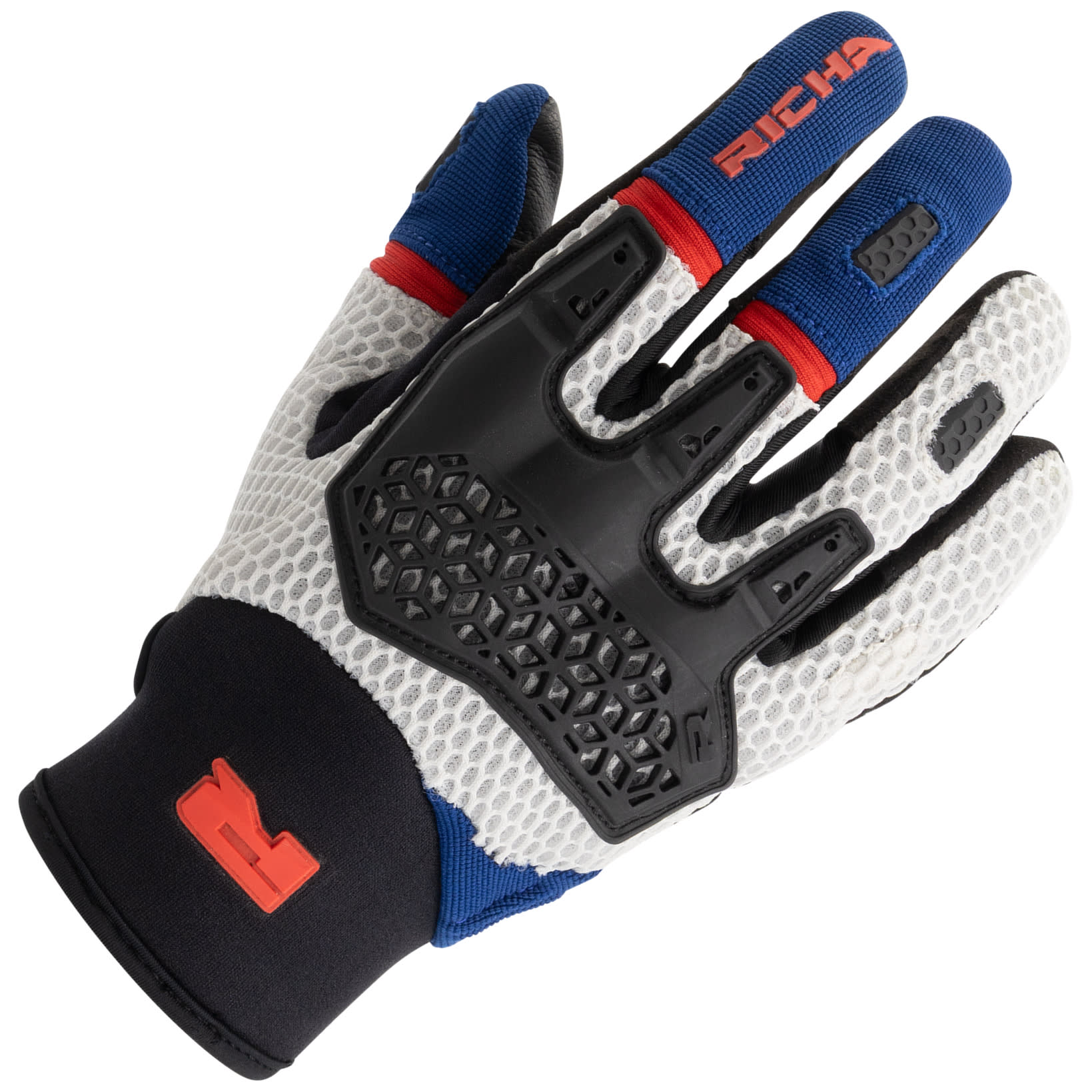 Richa Richa Sandblast Gloves - Blue / Red