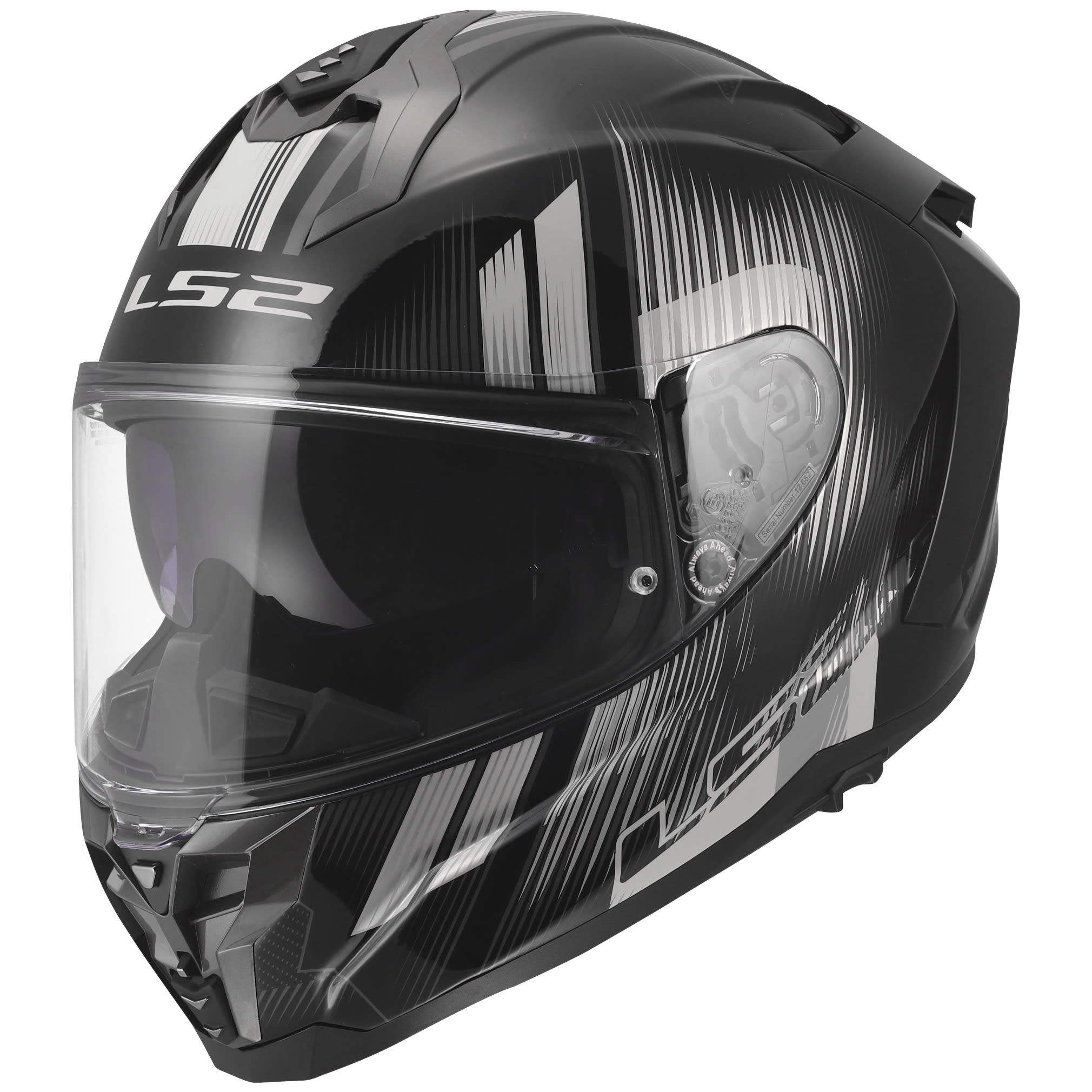 LS2 LS2 Challenger II - Nitro Black / Grey