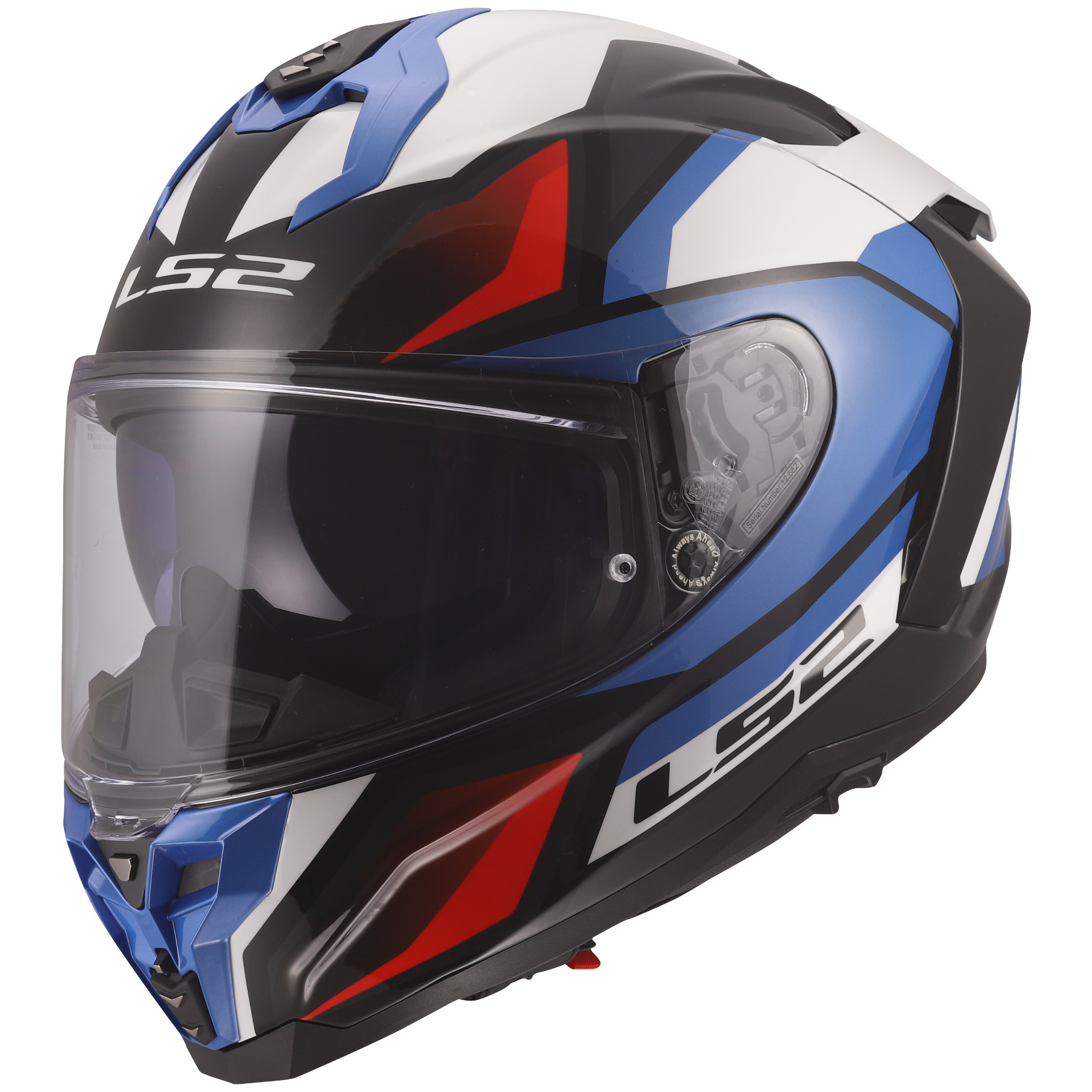 LS2 LS2 Challenger II - Viper White / Blue / Red