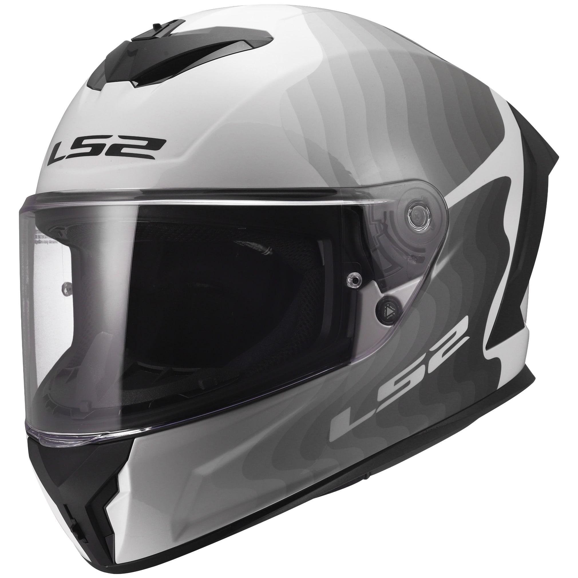 LS2 LS2 Rapid III - Flow White / Grey
