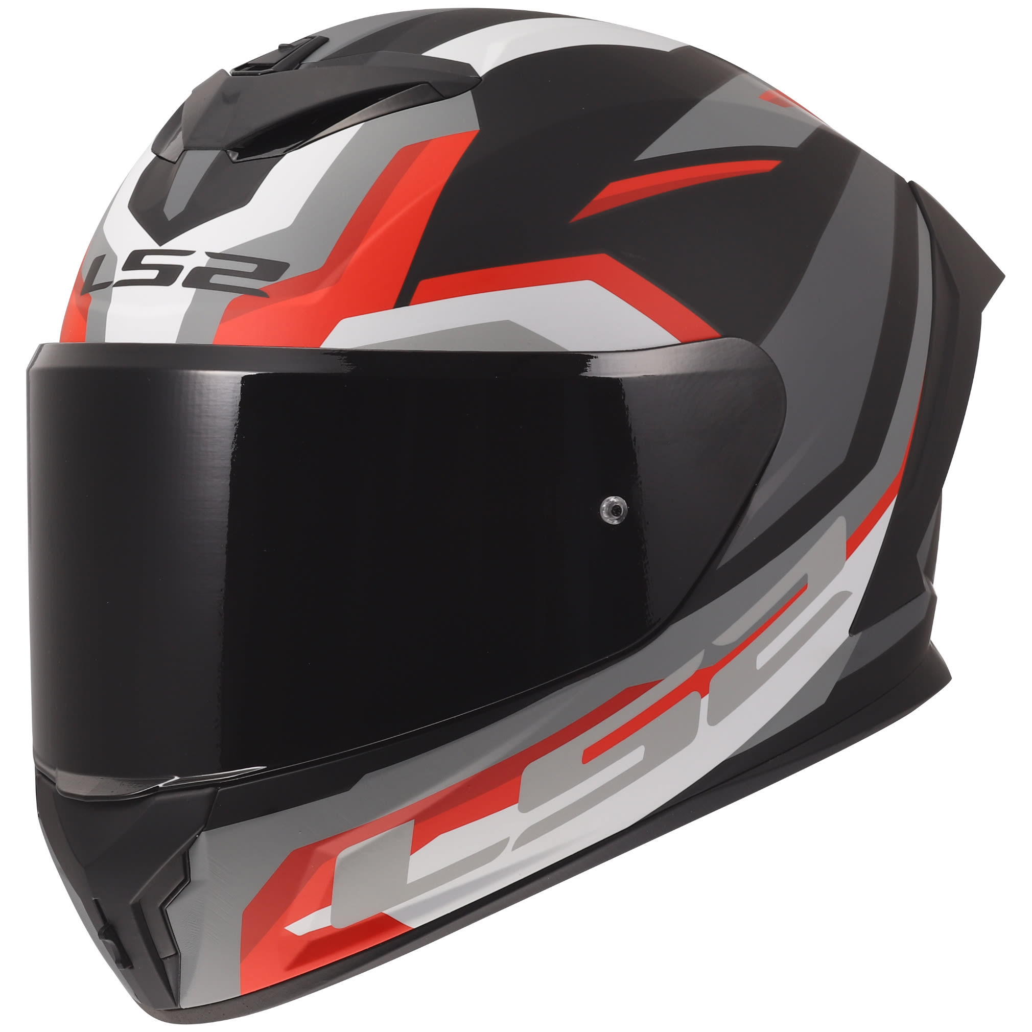LS2 Rapid III - Hyper Black / Red - FREE UK DELIVERY