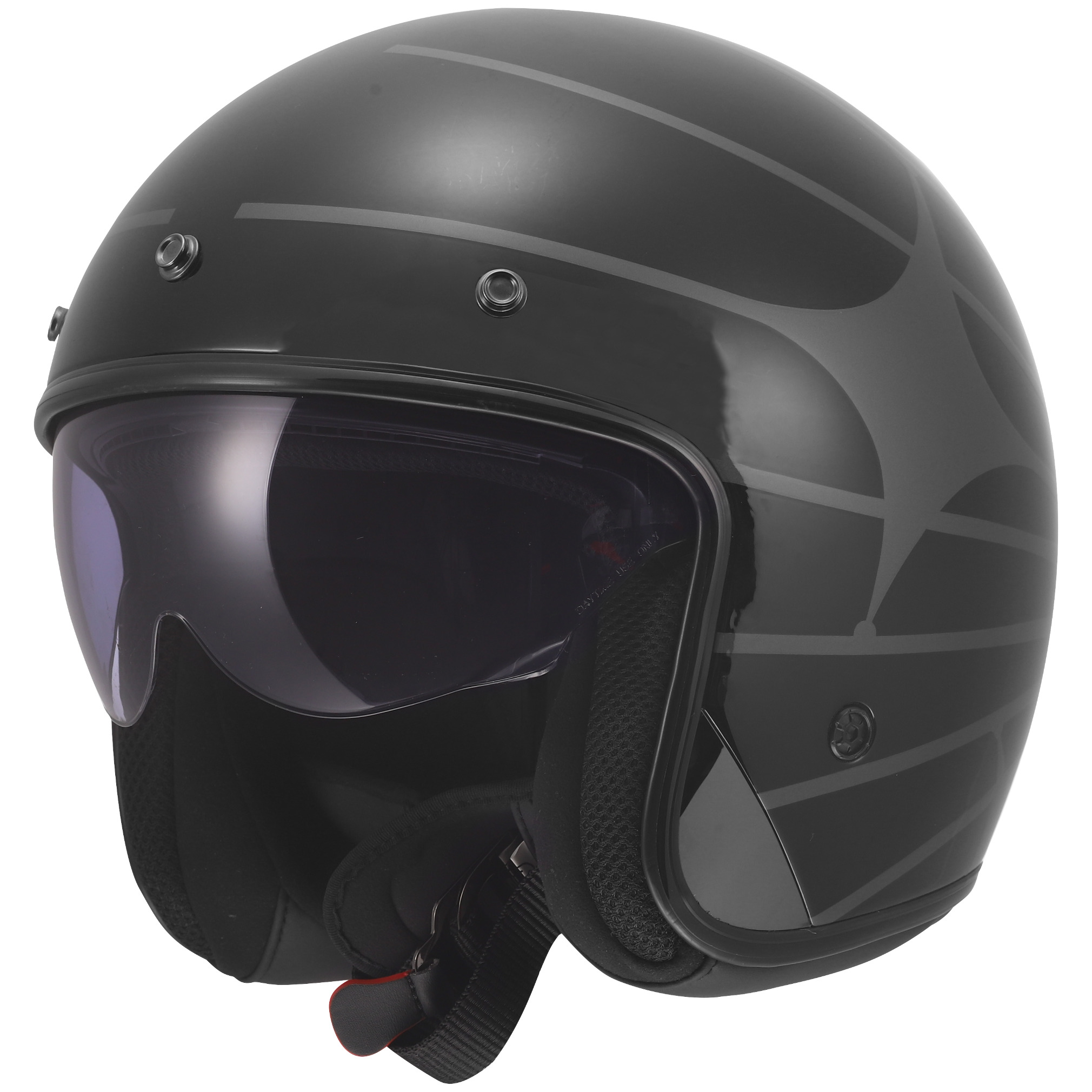 LS2 LS2 Bob II - Cosmic Black / Grey