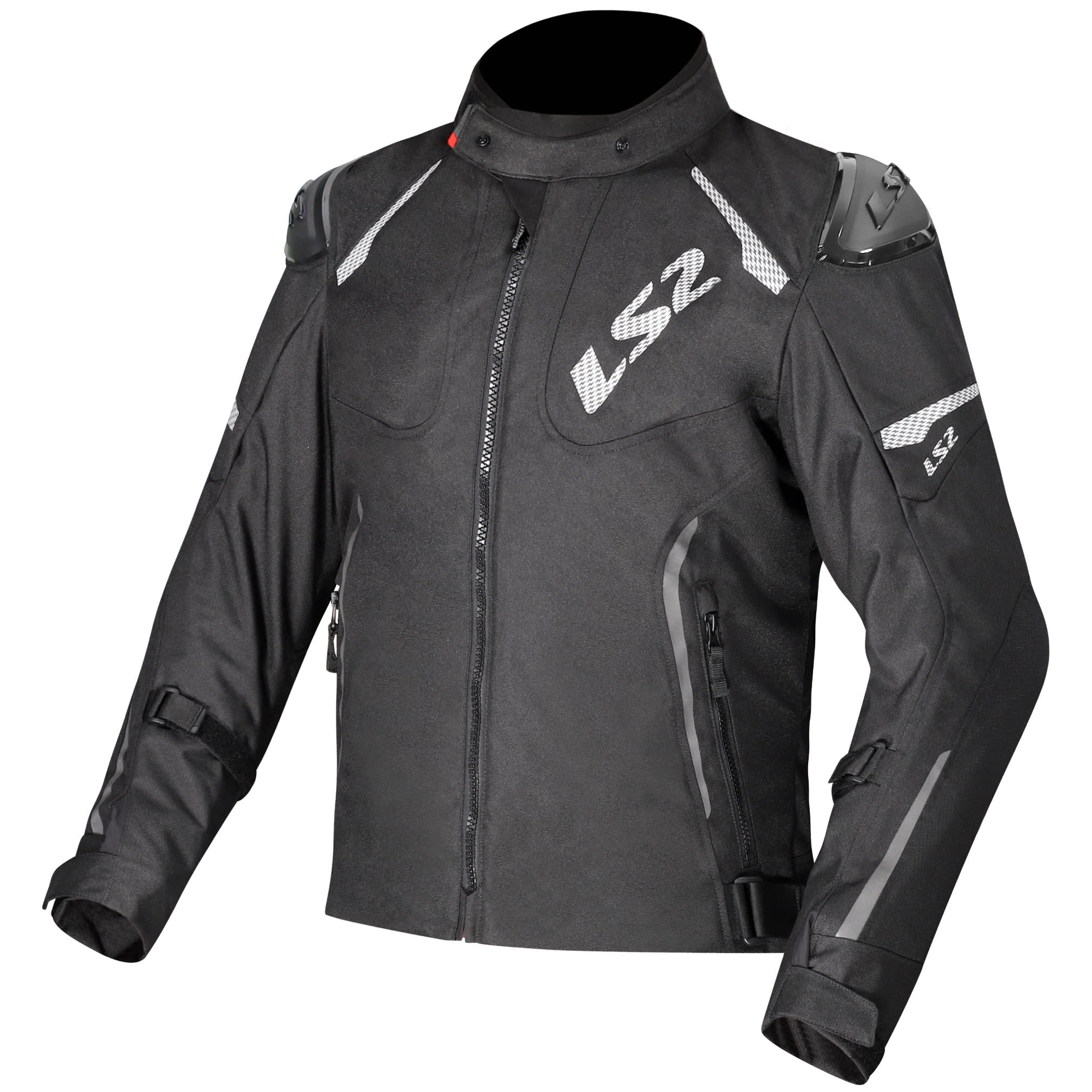 LS2 LS2 Zoom Textile Jacket - Black