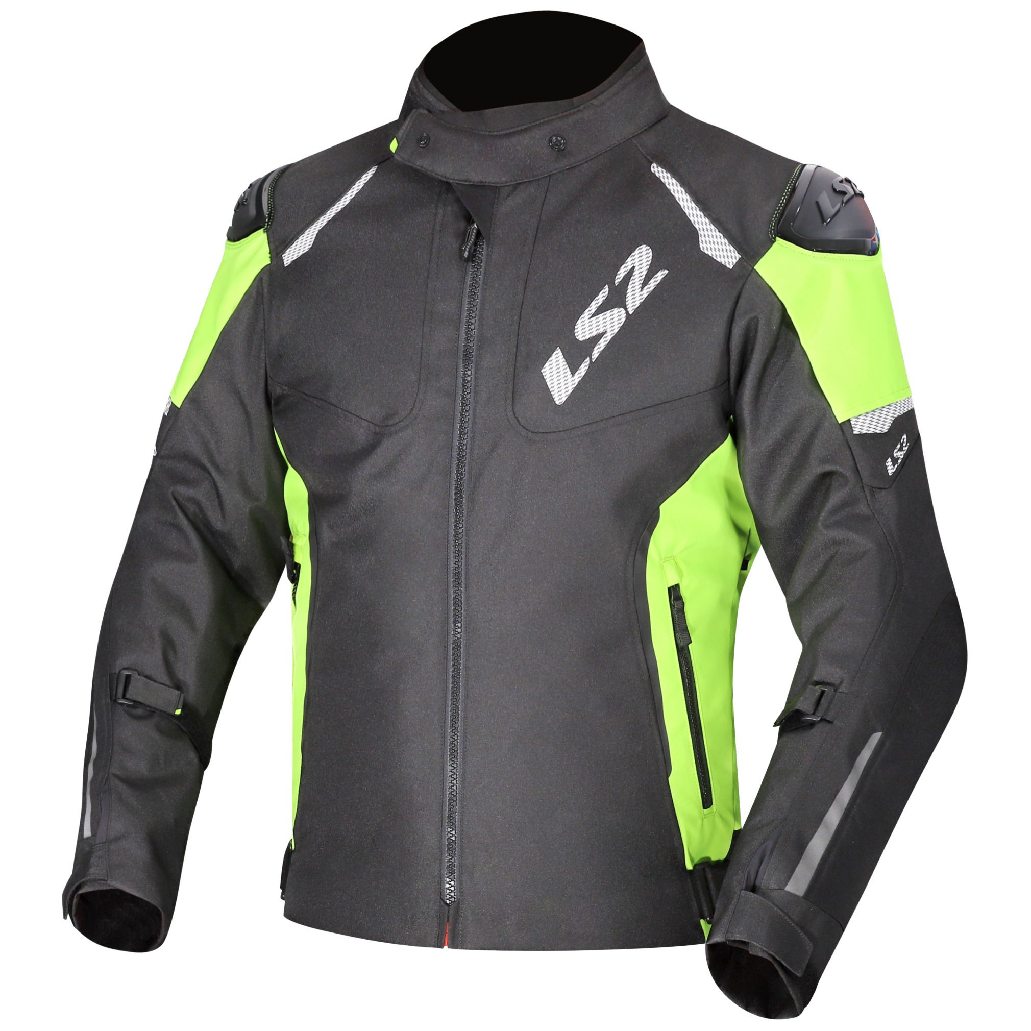 LS2 LS2 Zoom Textile Jacket - Black / Yellow
