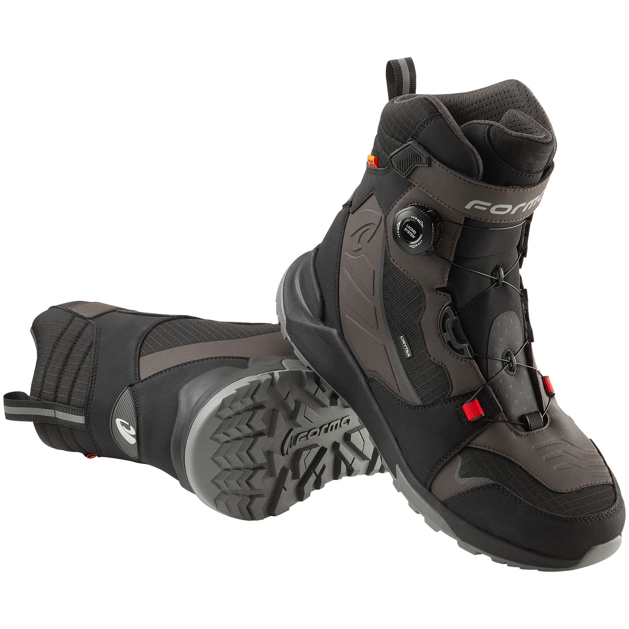 Forma Forma Adventure Kite Dry Boots - Black / Brown / Grey