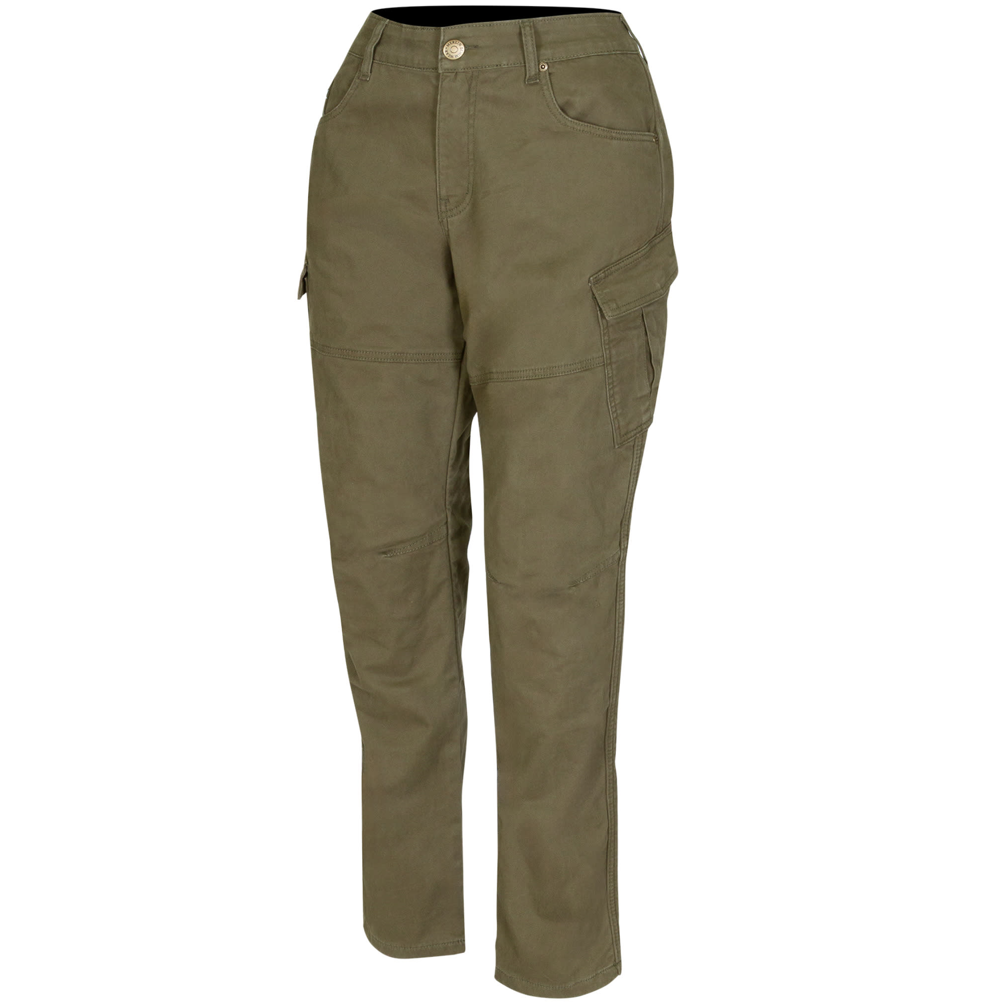 Merlin Merlin Ladies Mara D3O Cargo Jeans - Green