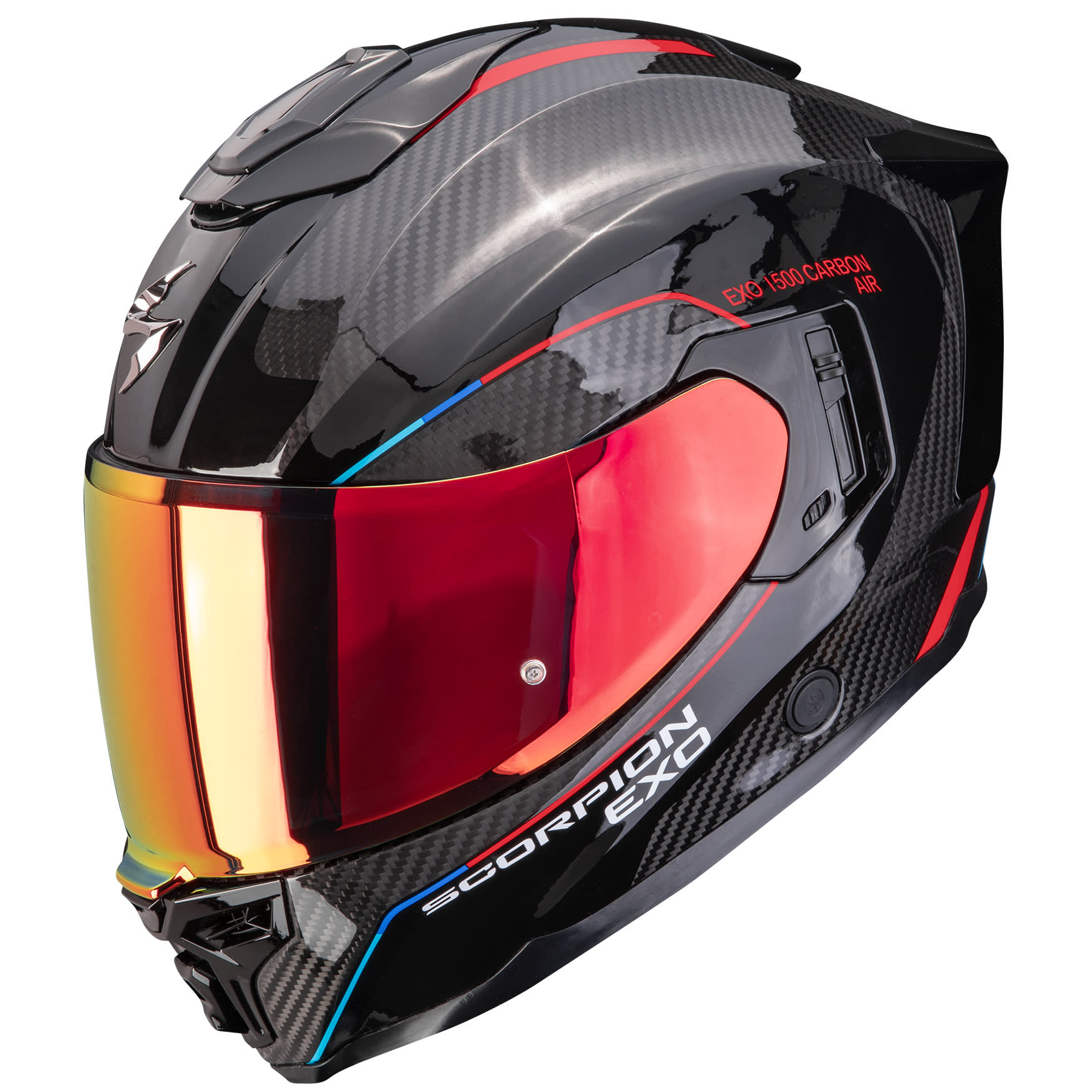 Scorpion Scorpion Exo-1500 Carbon Air - Mundi Black / Red