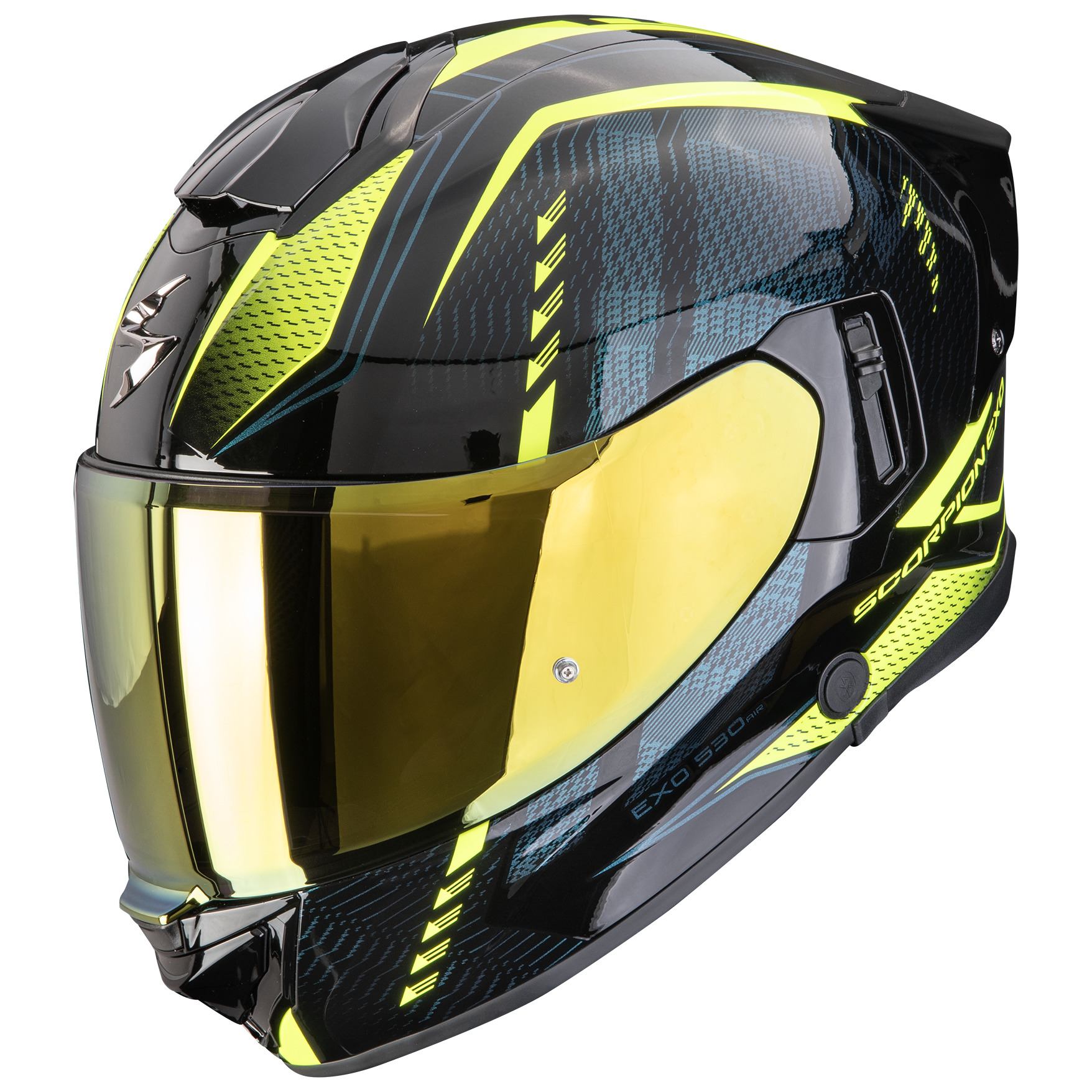 Scorpion Scorpion Exo 530 Air - Theras Black / Neon Yellow