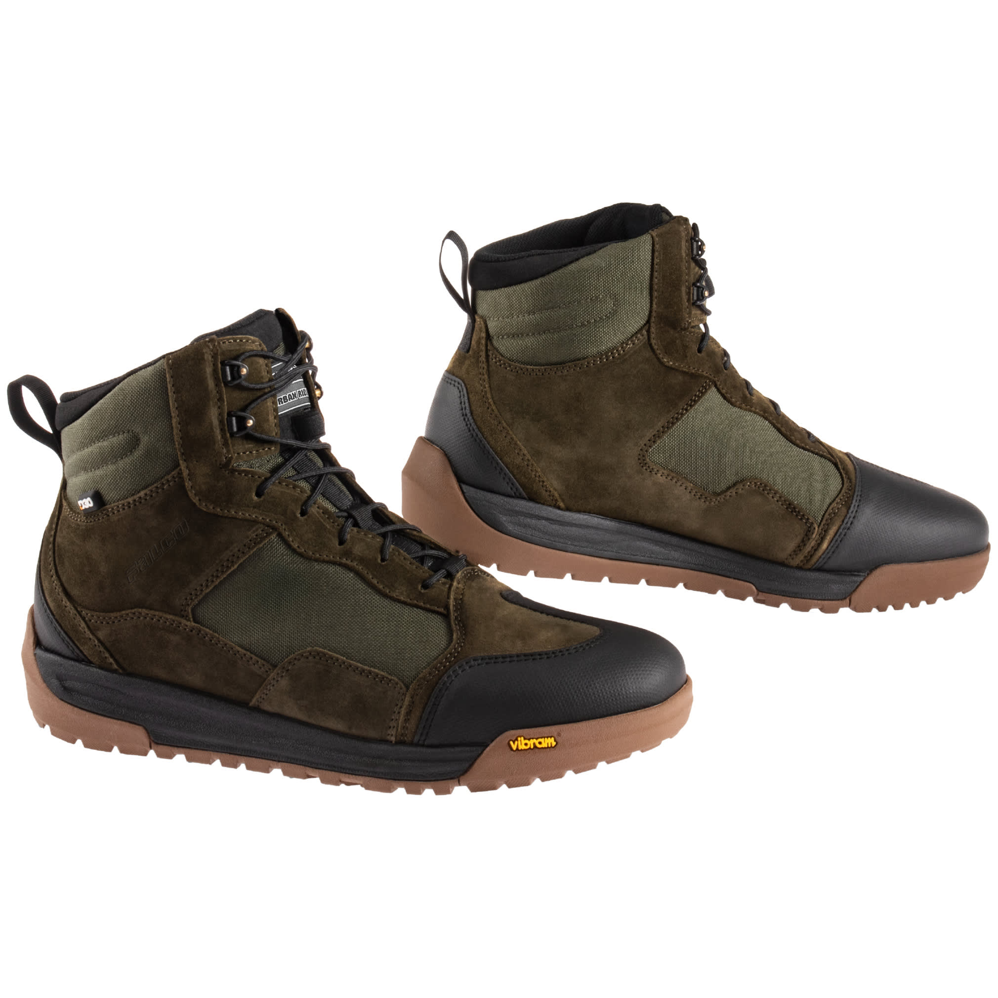 Falco Falco Multisport Leather Boots - Army Green
