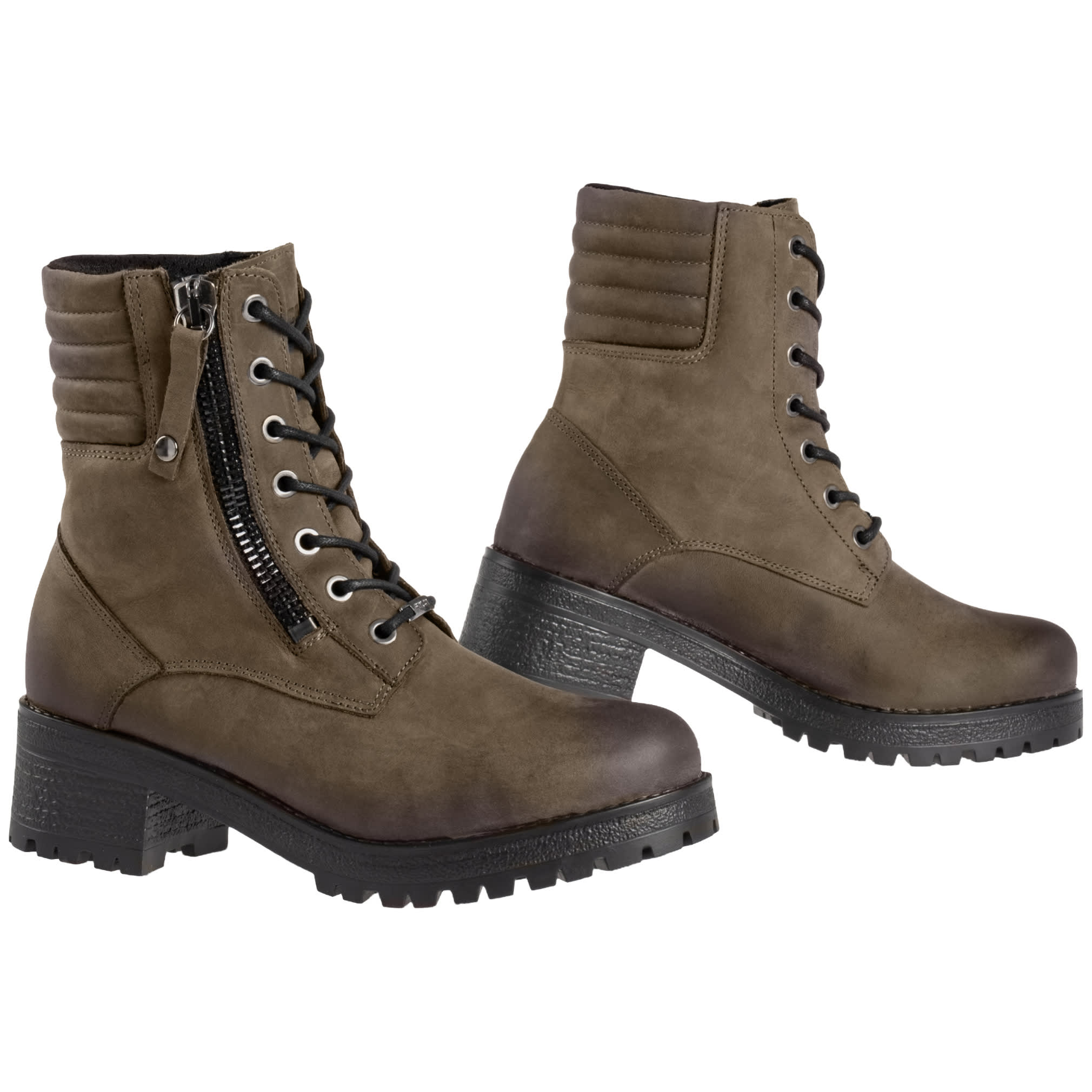 Falco Falco Ladies Misty 2 Leather Boots - Army Green