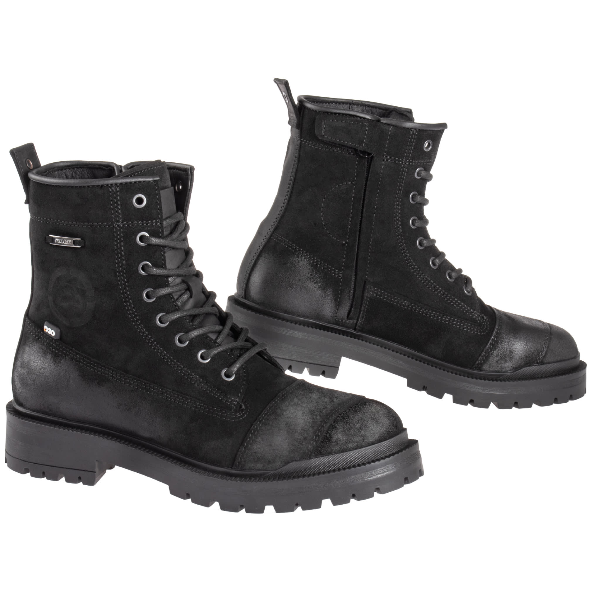 Falco Falco Commando Leather Boots - Black