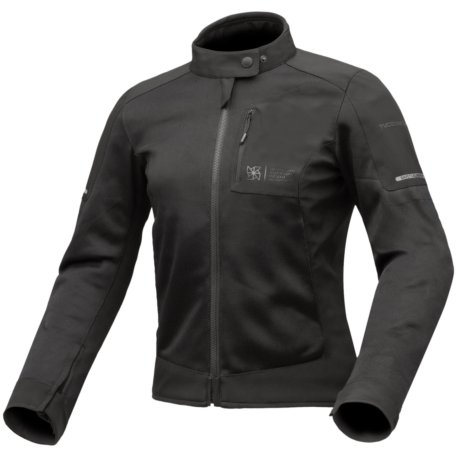 Tucano Urbano Tucano Urbano Ladies Highmotion Hydroscud Mesh Jacket - Black
