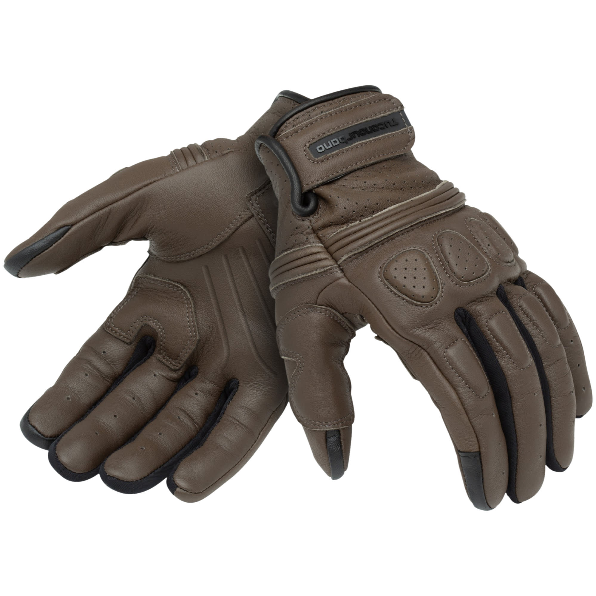 Tucano Urbano Tucano Urbano Gig Evo Leather Gloves - Dark Brown