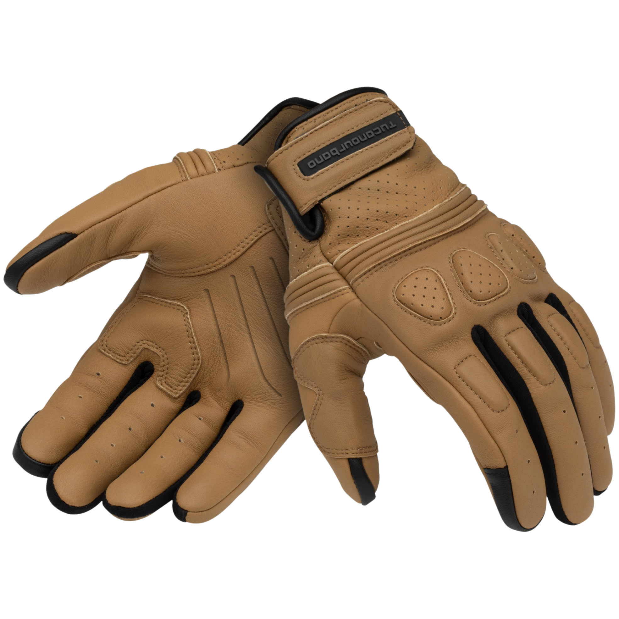 Tucano Urbano Tucano Urbano Gig Evo Leather Gloves - Cappuccino