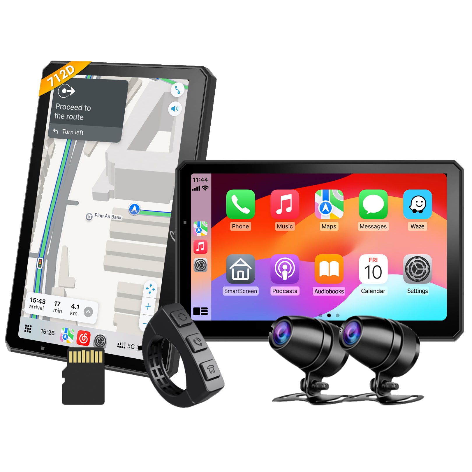 Carpuride Carpuride W712D Smart Riding Display System