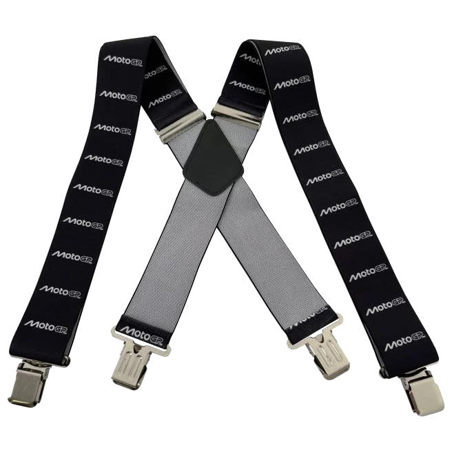 Moto GP MotoGP Rider Braces - Black / White