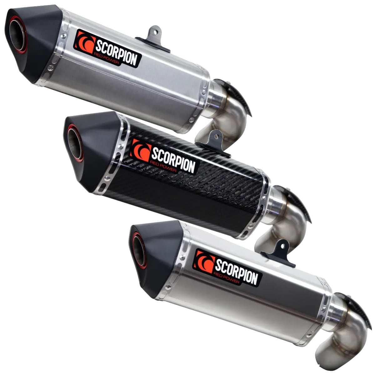 Scorpion Serket Parallel Slip-On Exhaust - Kawasaki Ninja 1100 SX