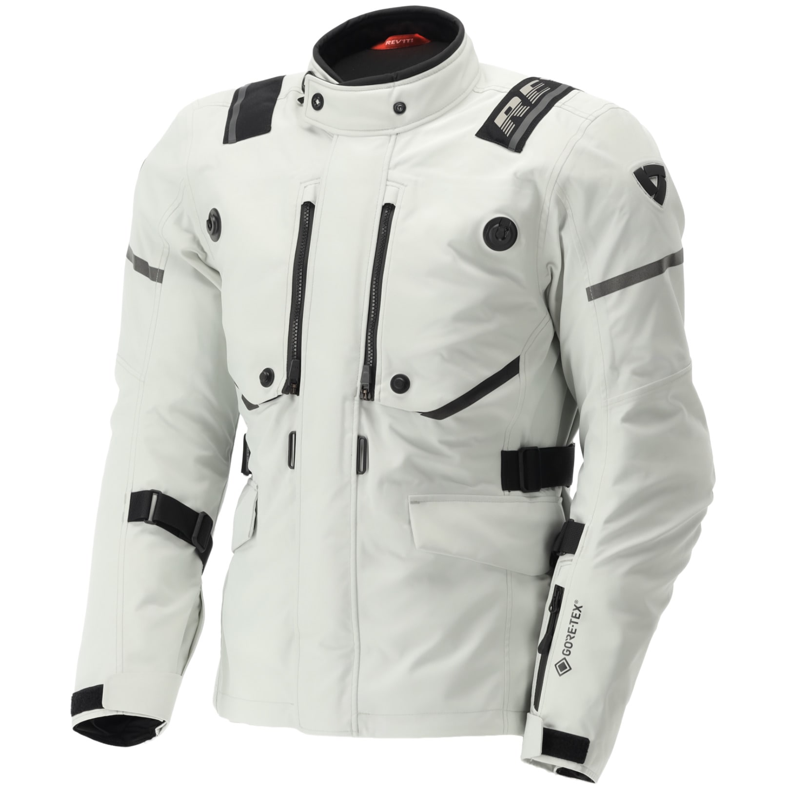 Rev'it Rev'it Vertical Gore-Tex Textile Jacket - Light Grey