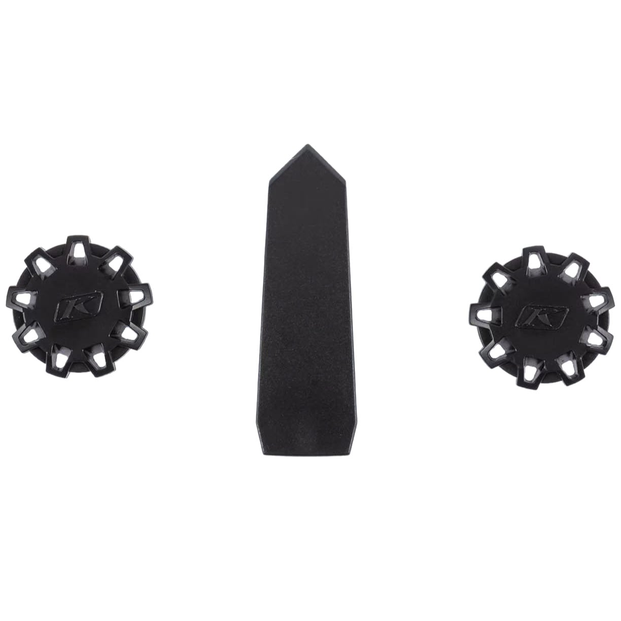 Klim Klim X1 Peak and Side Plate Cover Set - Black