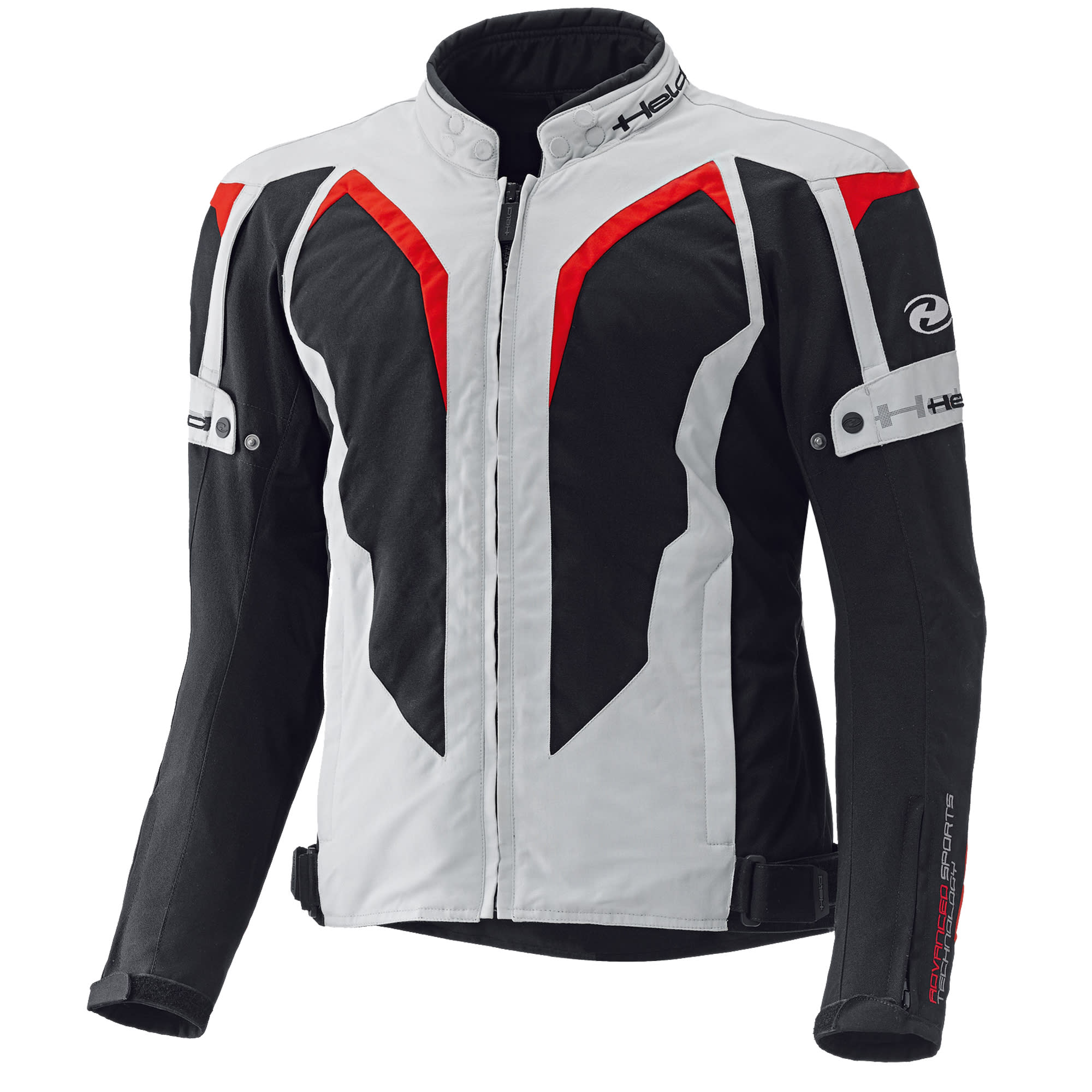 Held Held Ladies Zelda Textile Jacket - Grey / Red