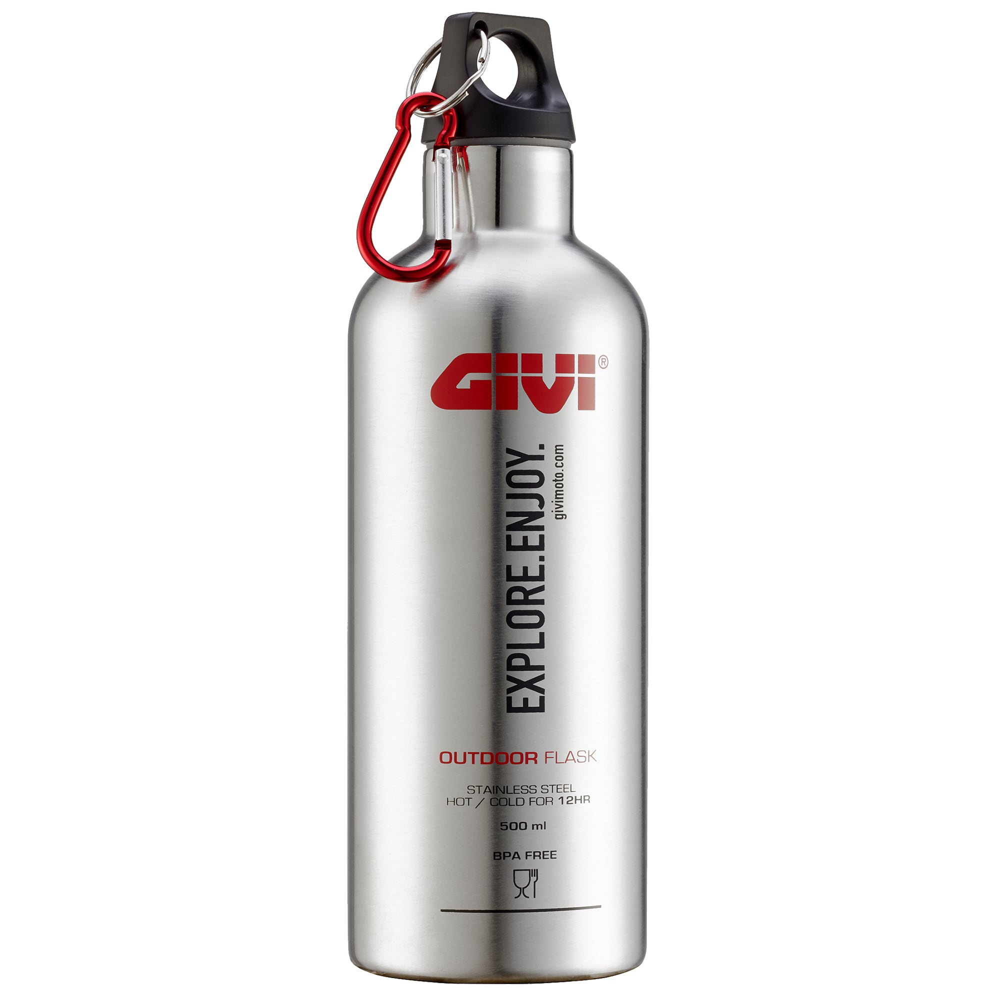 Givi Givi STF500S 500ml Stainless Steel Thermal Flask