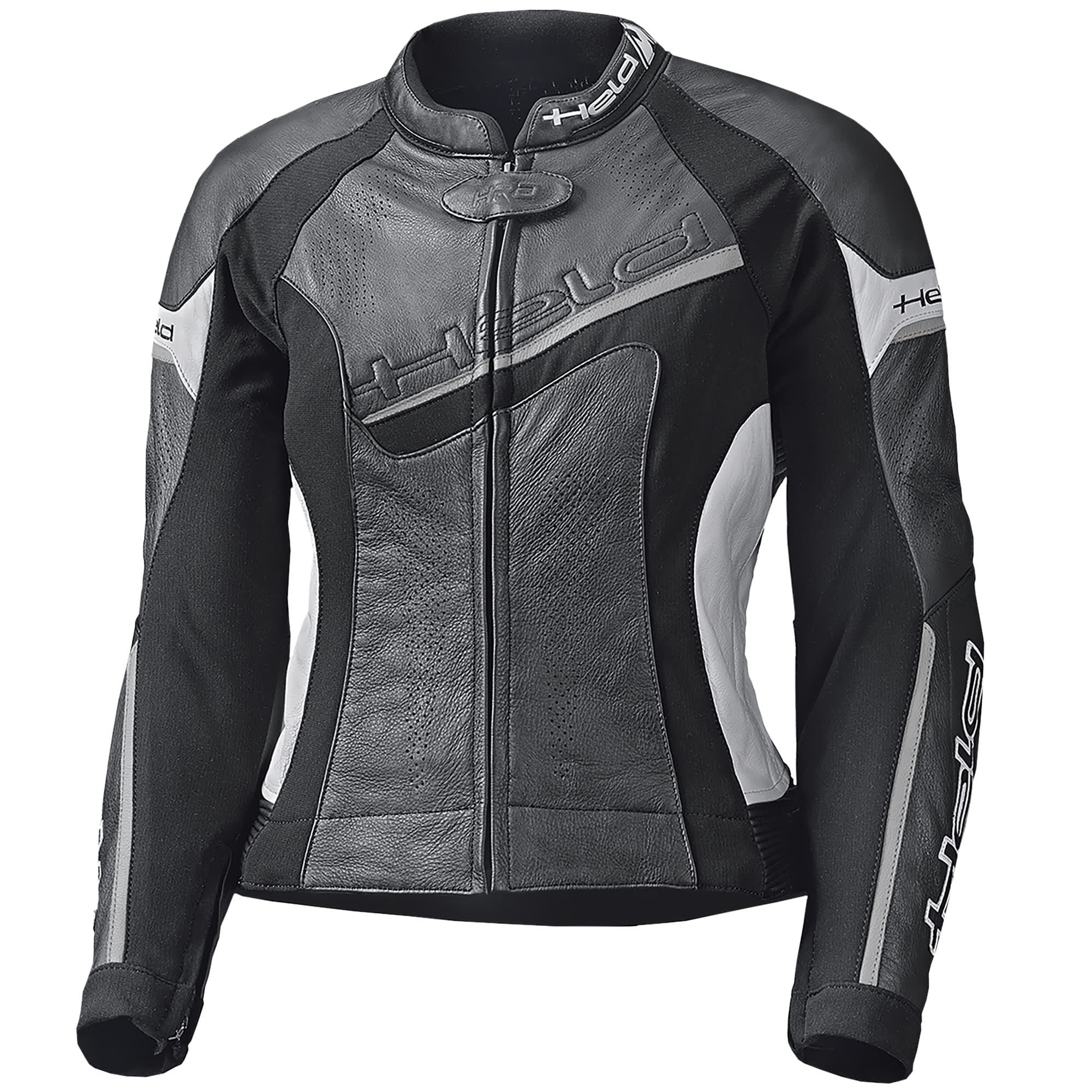 Held Held Ladies Debbie 2 Leather Jacket - Black / White