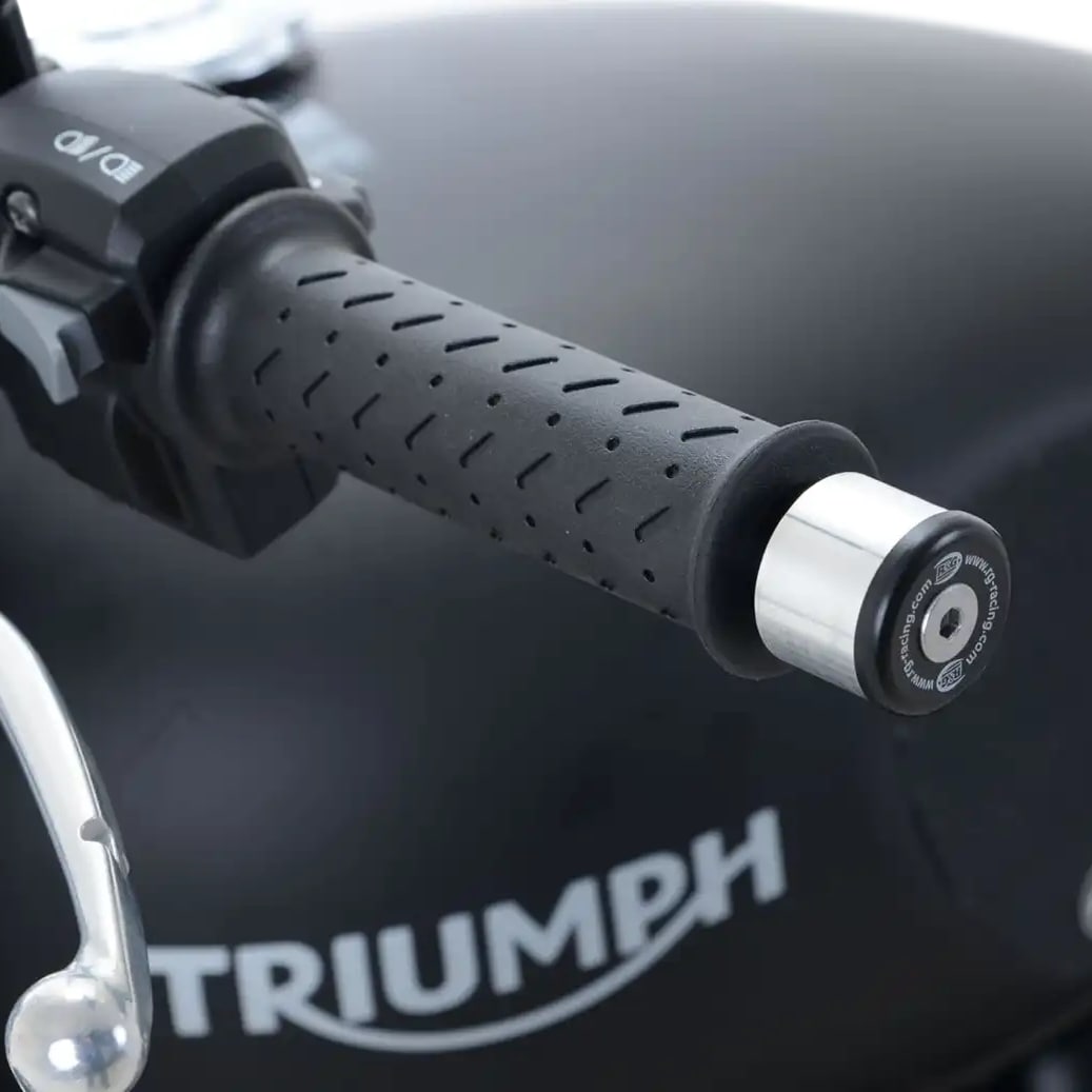 R&G Racing R&G Racing Bar End Sliders - BE0104BK - Triumph Street Twin