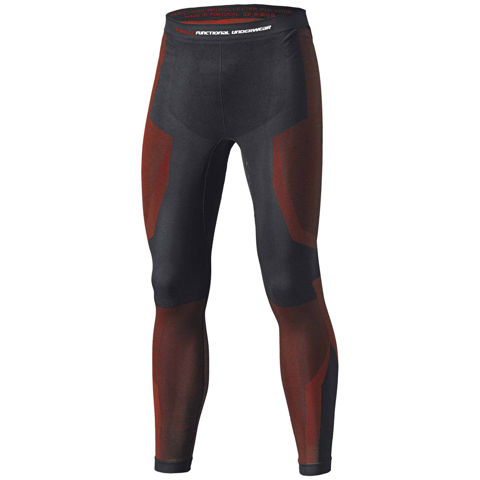 Held Held 3D Skin Warm Base Long Johns - Black / Red