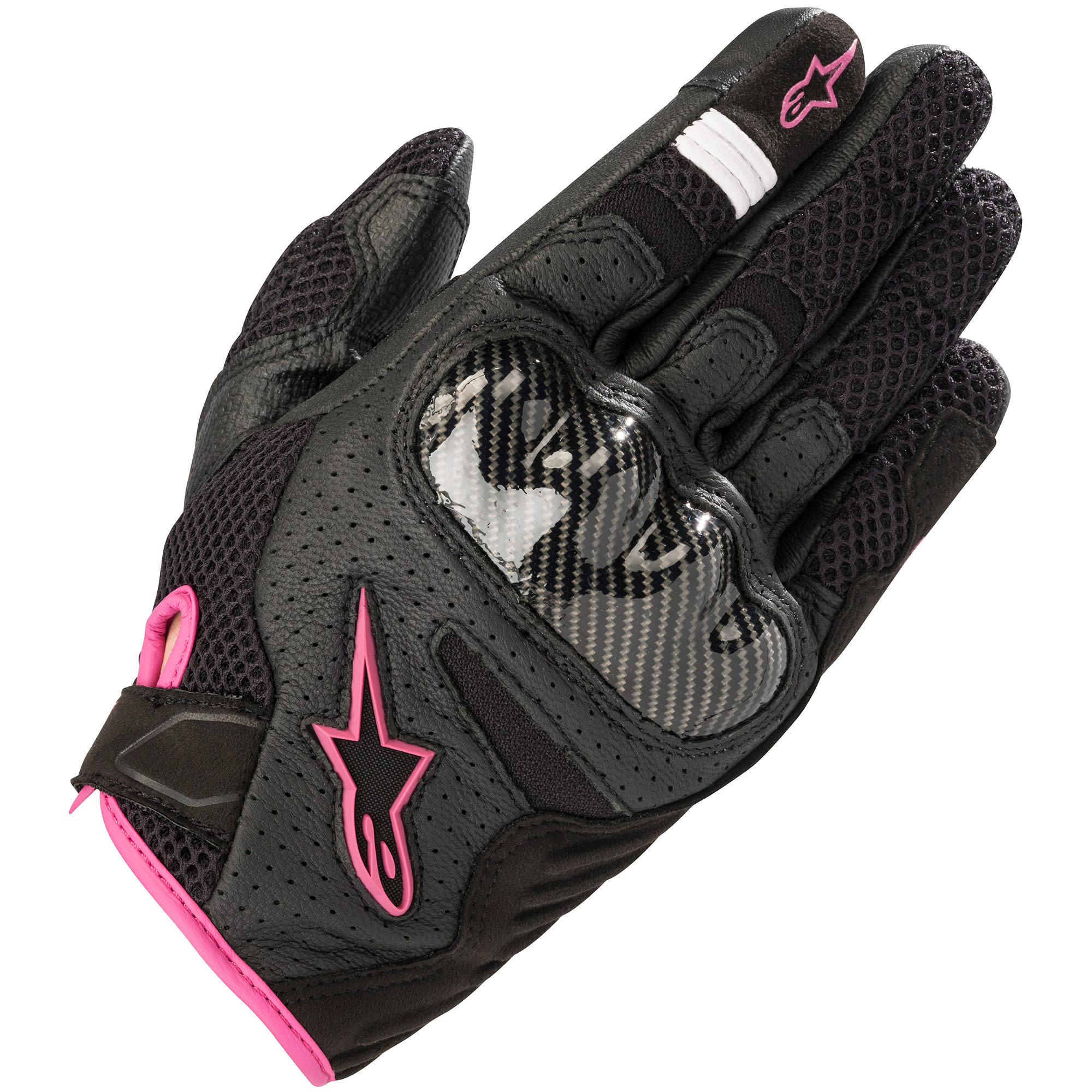 Alpinestars Alpinestars Stella SMX-1 Air V2 Mixed Gloves - Black / Fuchsia