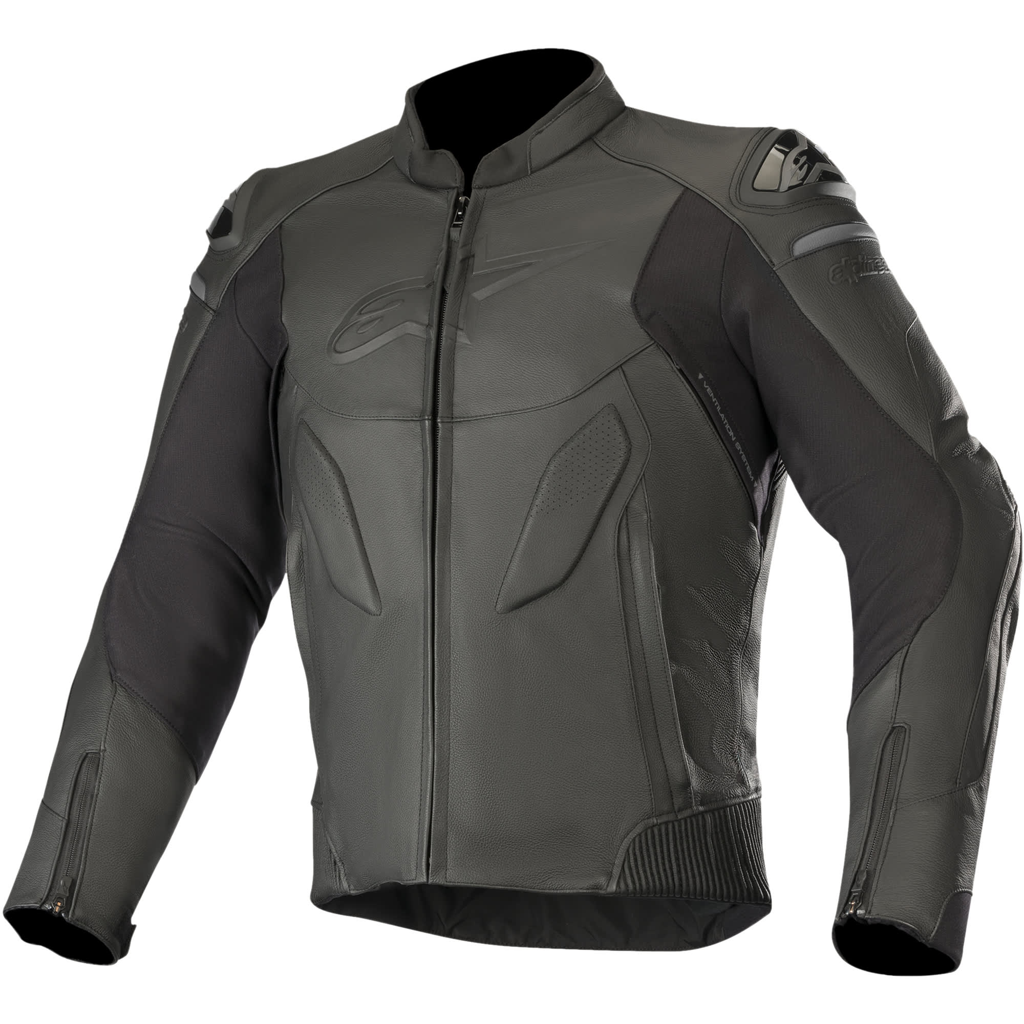 Alpinestars Alpinestars Caliber Leather Jacket - Black