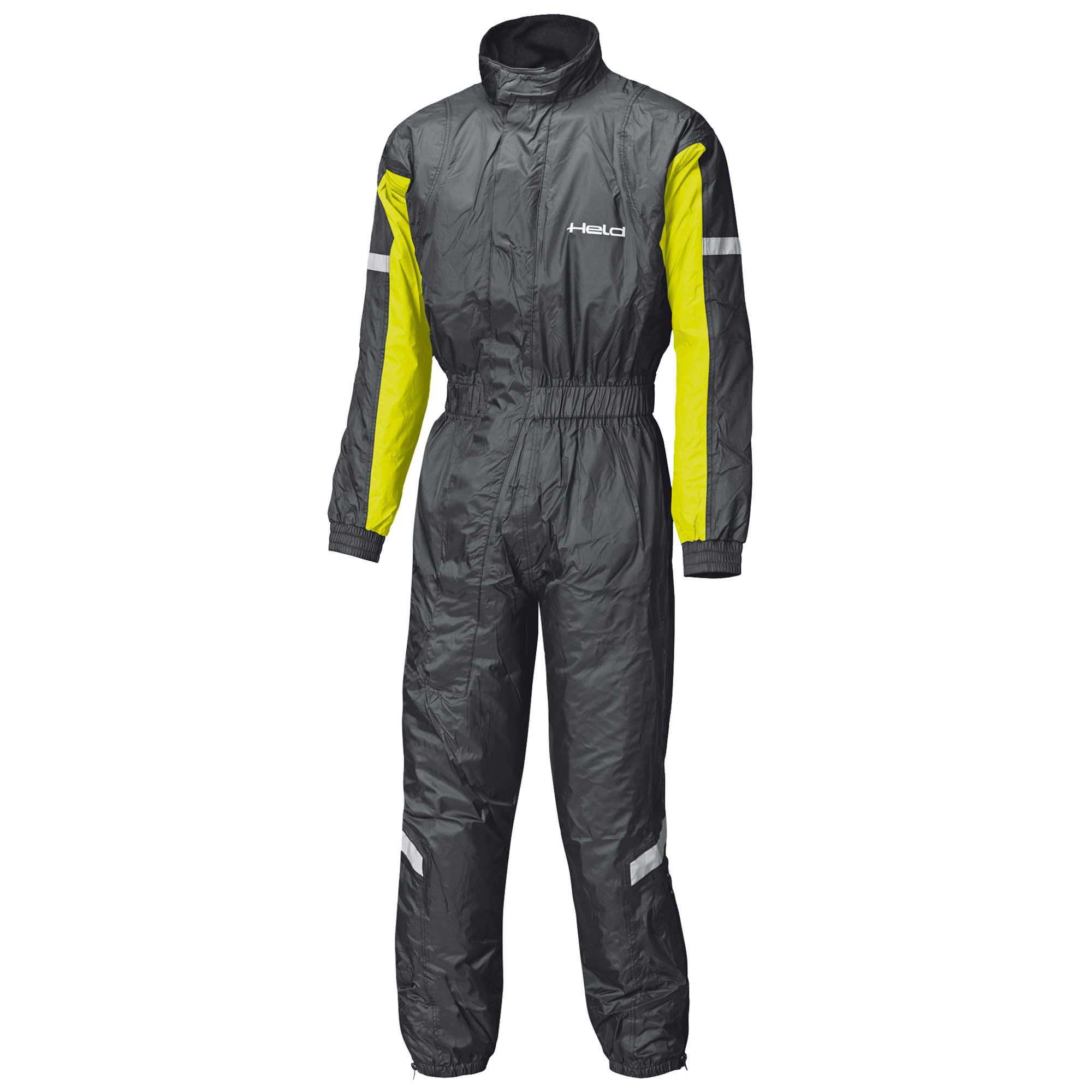 Held Held Splash Rain II Suit - Black / Fluorescent Yellow