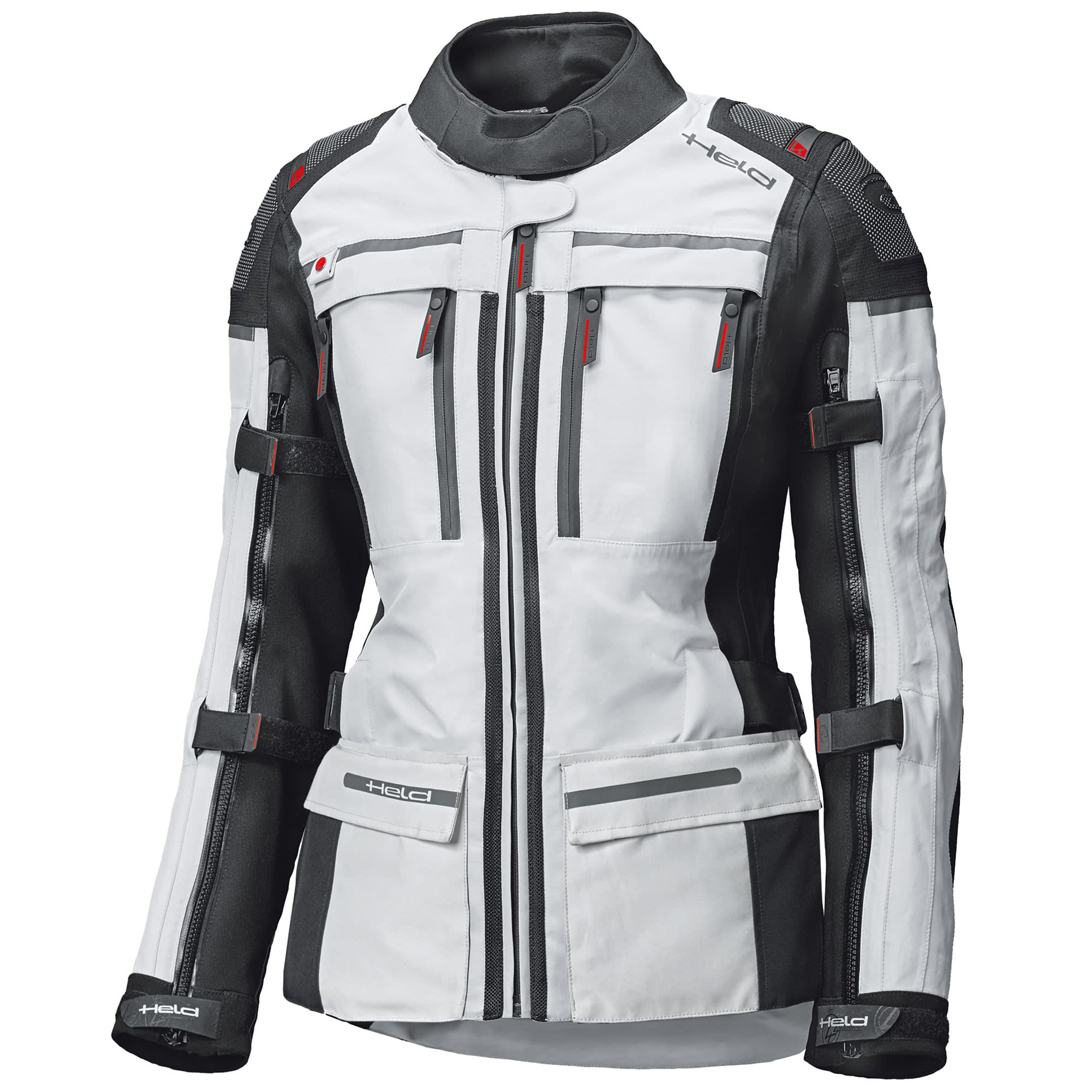 Held Held Ladies Atacama Touring Gore-Tex Textile Jacket - Grey / Red