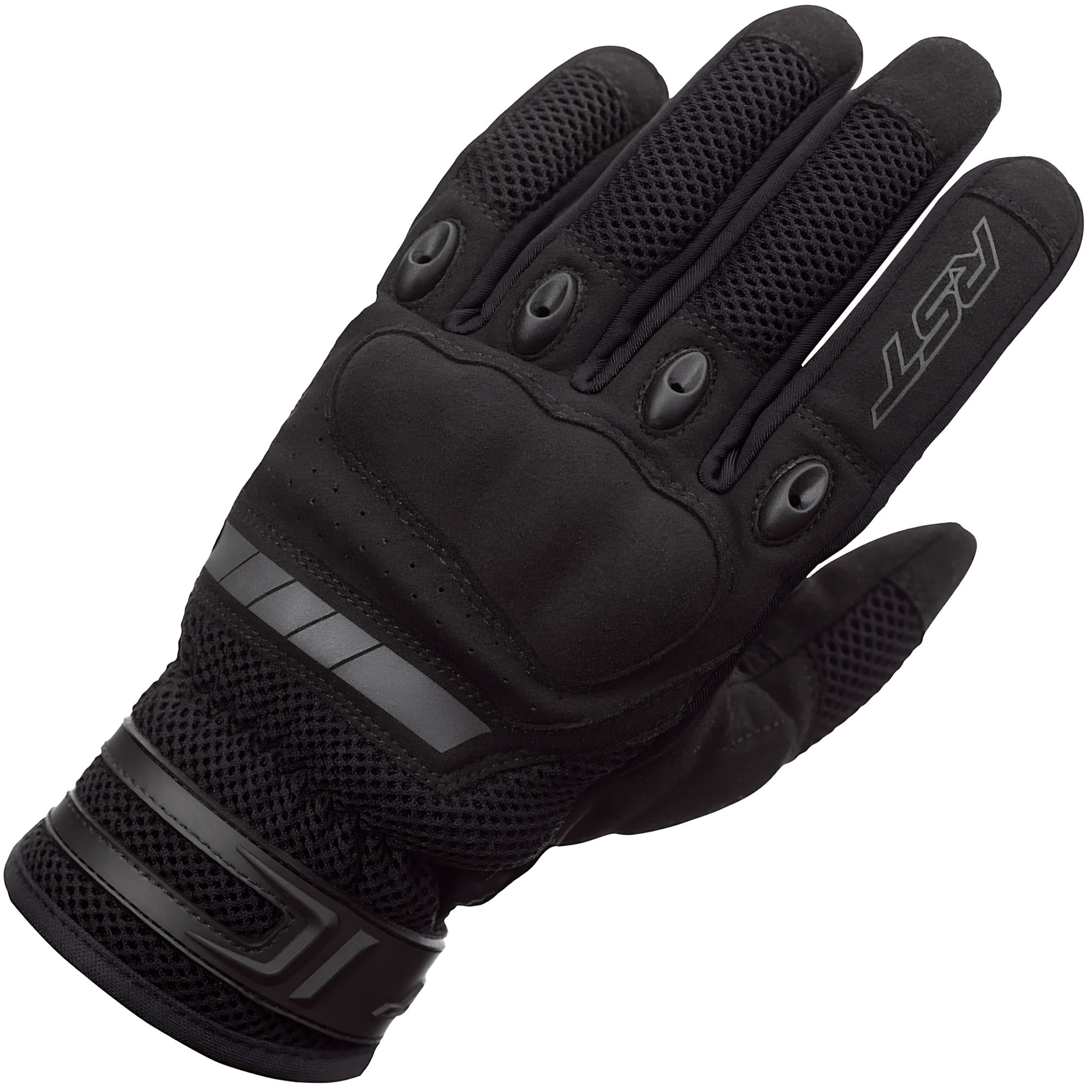 RST RST Ventilator-X CE Textile Gloves - Black / Black